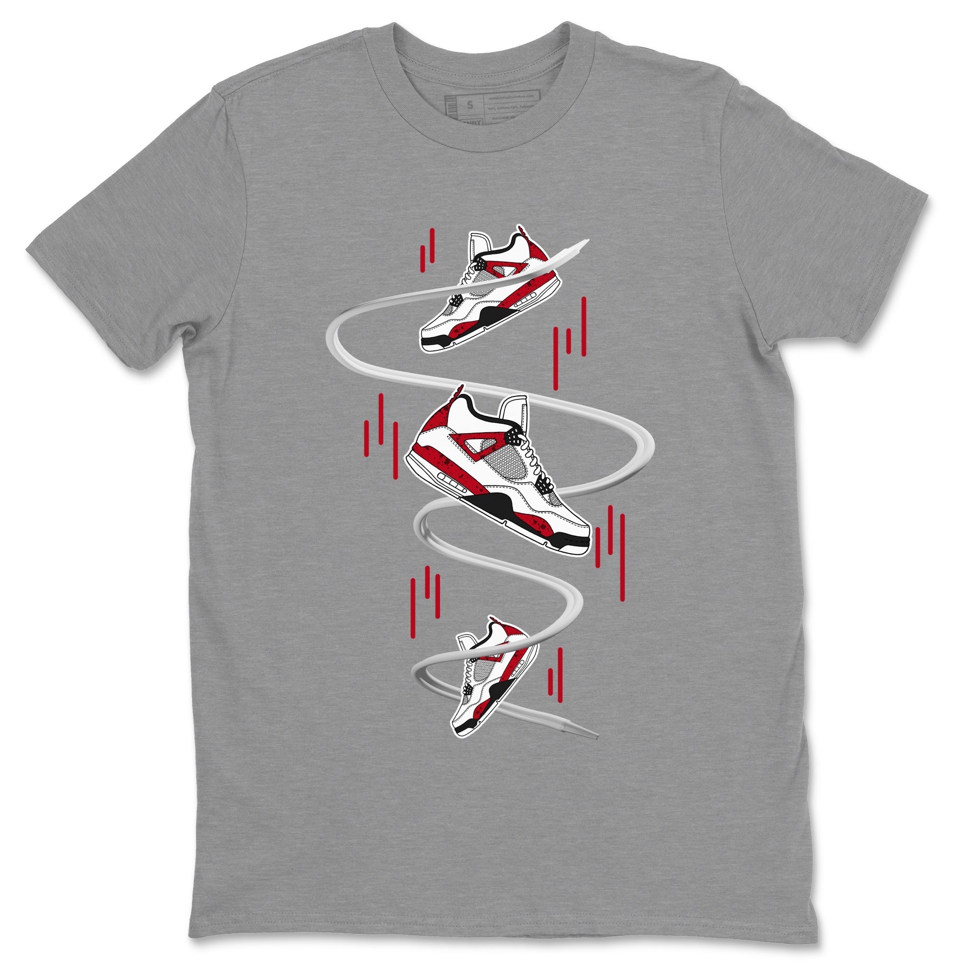 snkmatch Drop Unisex Tops - Air Jordan 4 Red Cement