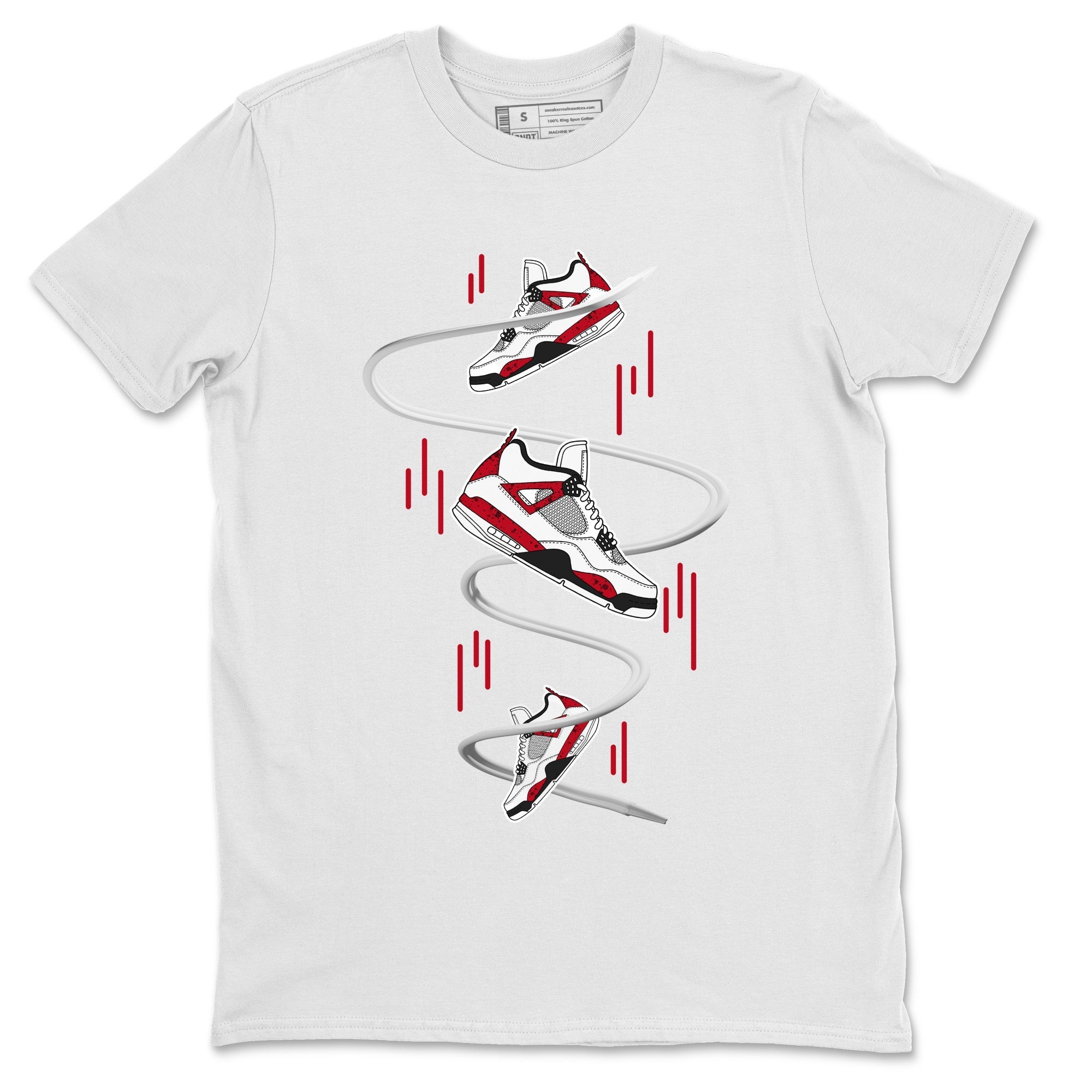 snkmatch Drop Unisex Tops - Air Jordan 4 Red Cement