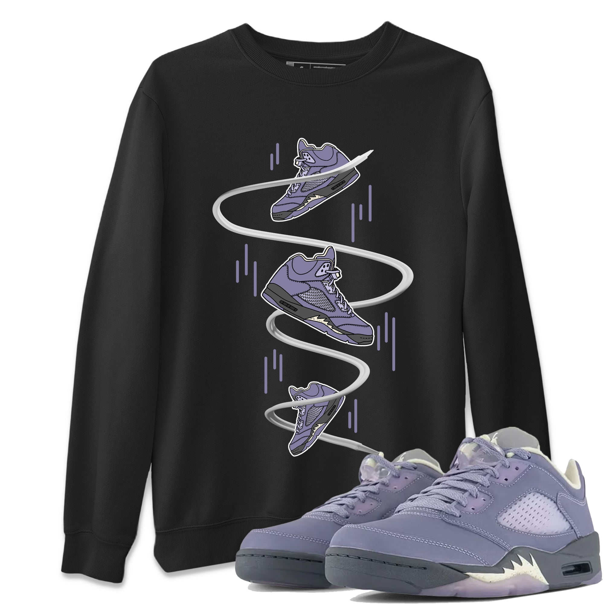 snkmatch Drop Unisex Tops - Air Jordan 5 Indigo Haze