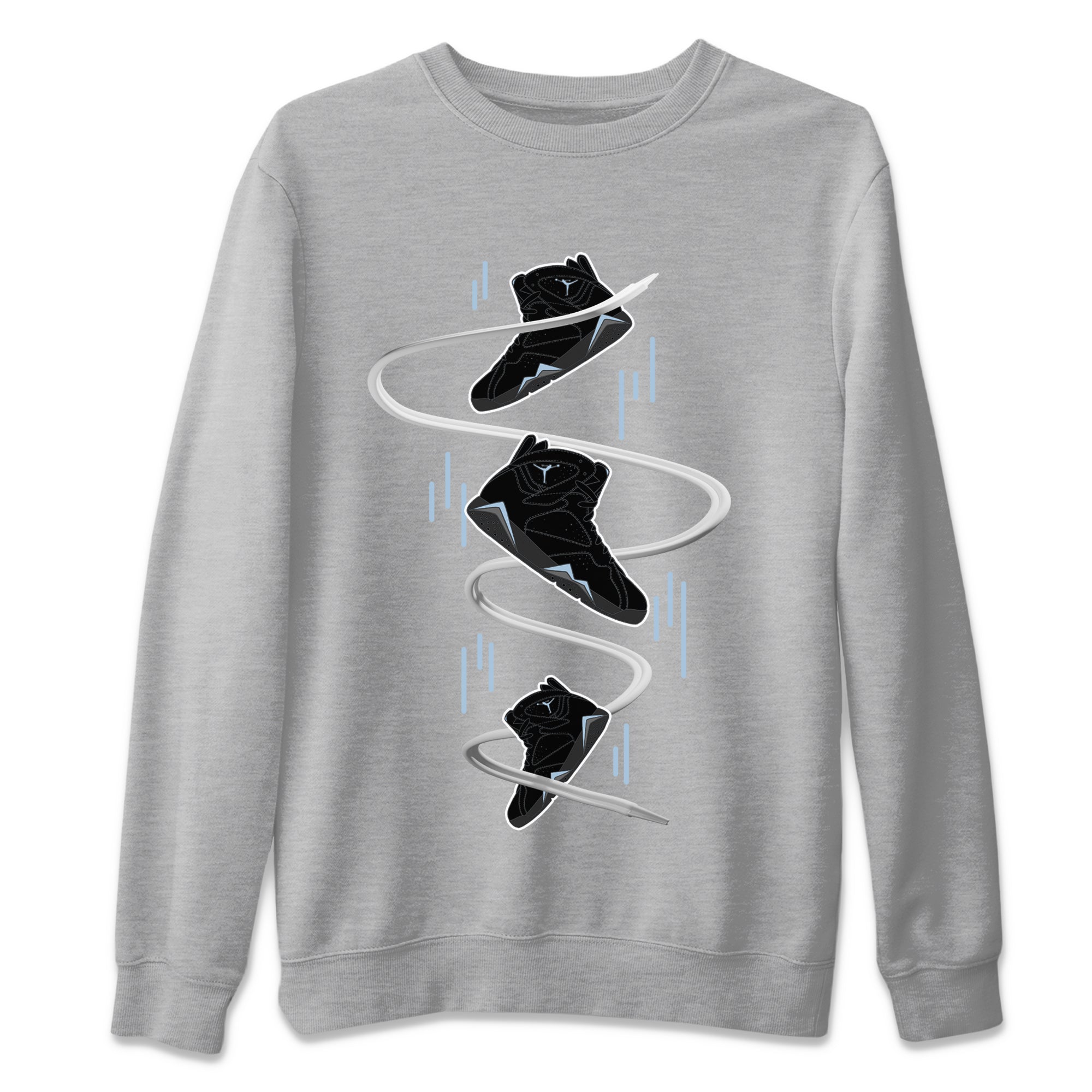 snkmatch Drop Unisex Tops - Air Jordan 7 Chambray