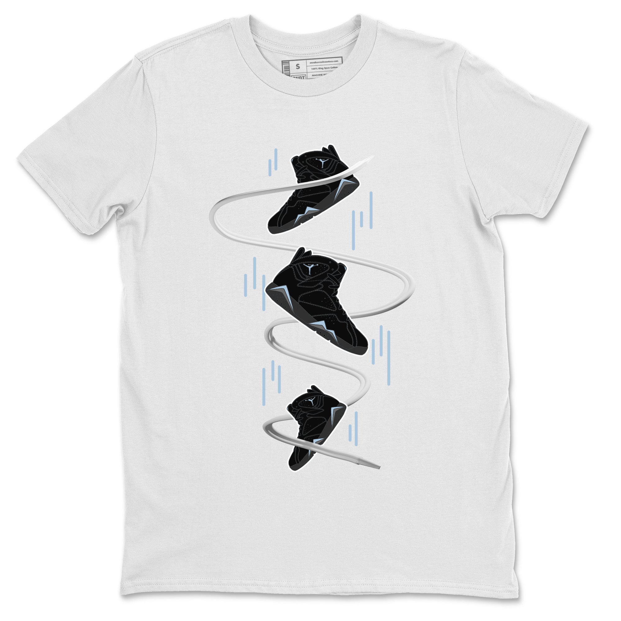 snkmatch Drop Unisex Tops - Air Jordan 7 Chambray