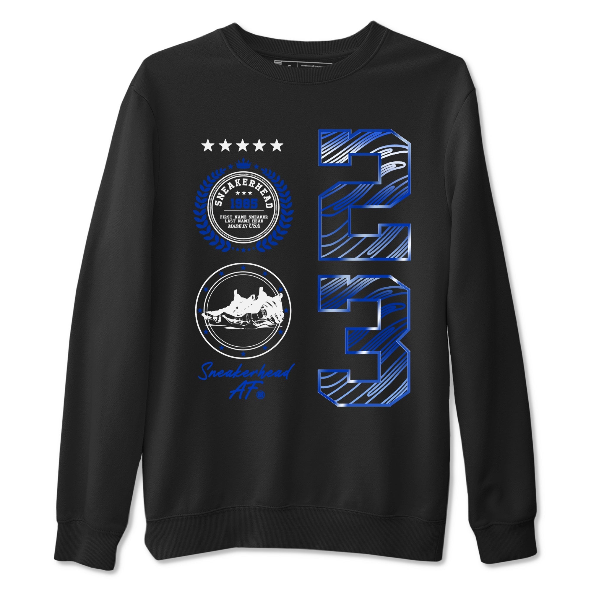 snkmatch Emblem snkmatch Tees - Air Foamposite One Royal