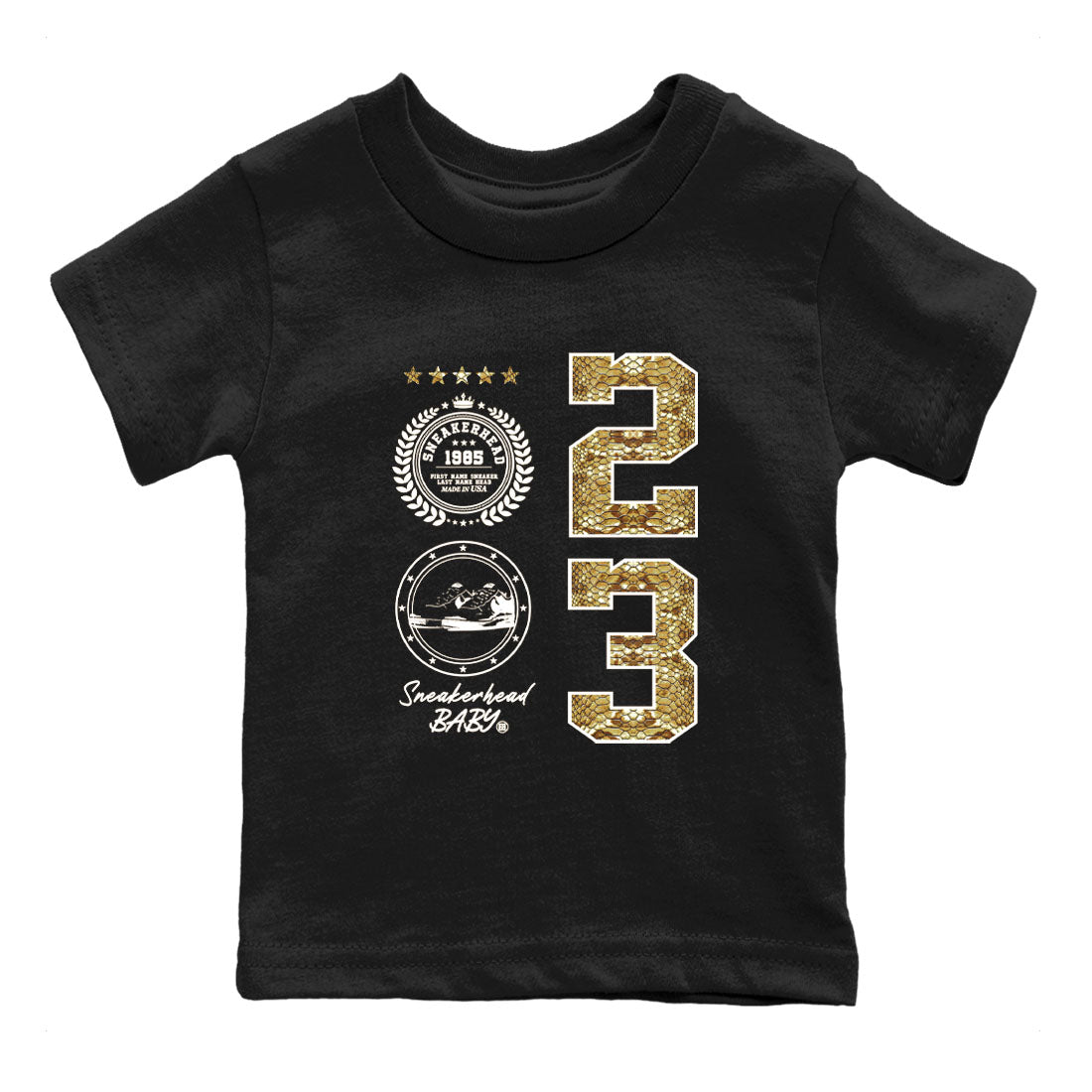 snkmatch Emblem snkmatch Tees Kids - Air Force 1 Ivory Snake