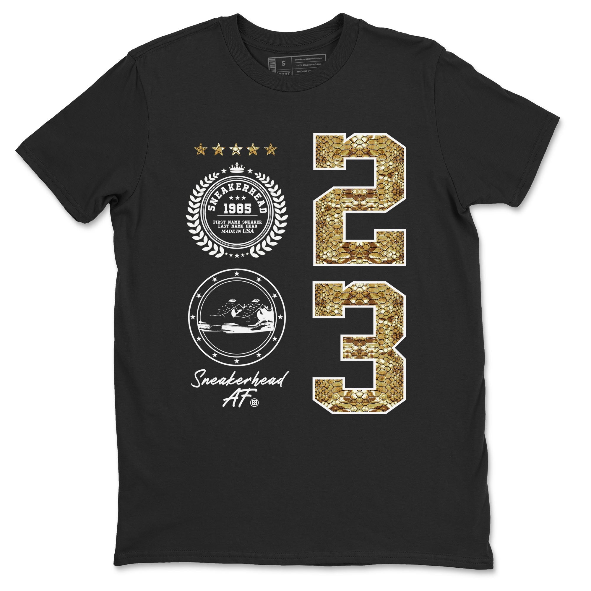 snkmatch Emblem snkmatch Tees - Air Force 1 Ivory Snake