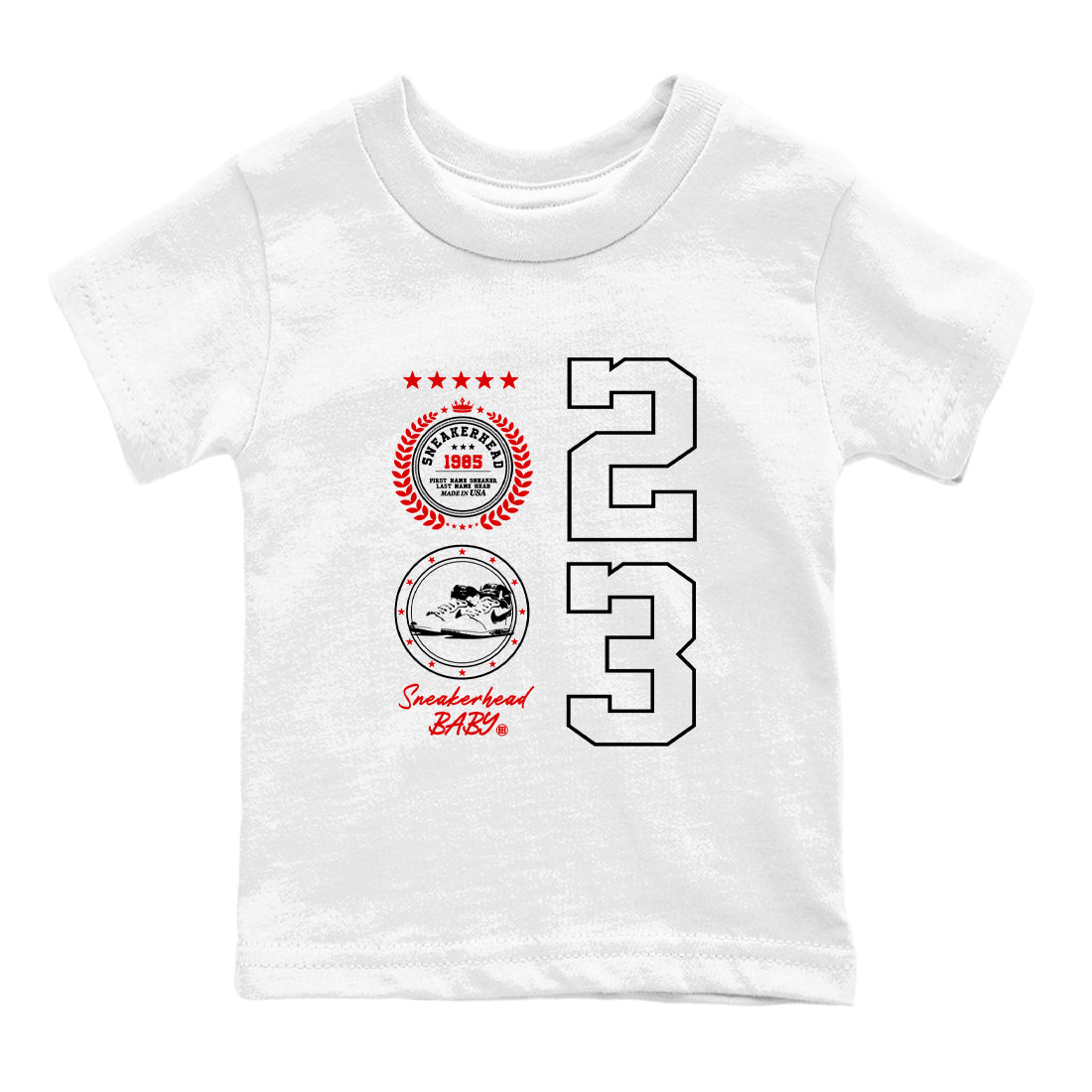 snkmatch Emblem snkmatch Tees Kids - Air Jordan 1 Black Toe Reimagined