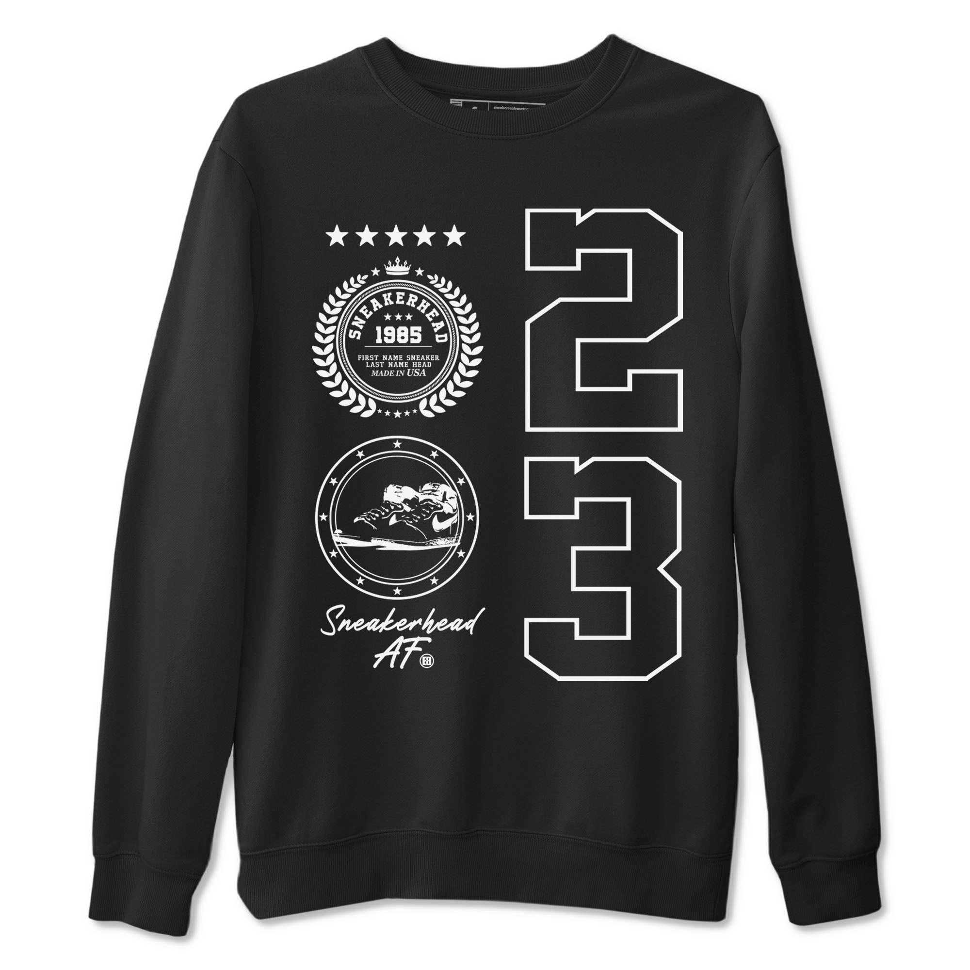 snkmatch Emblem snkmatch Tees - Air Jordan 1 Black White