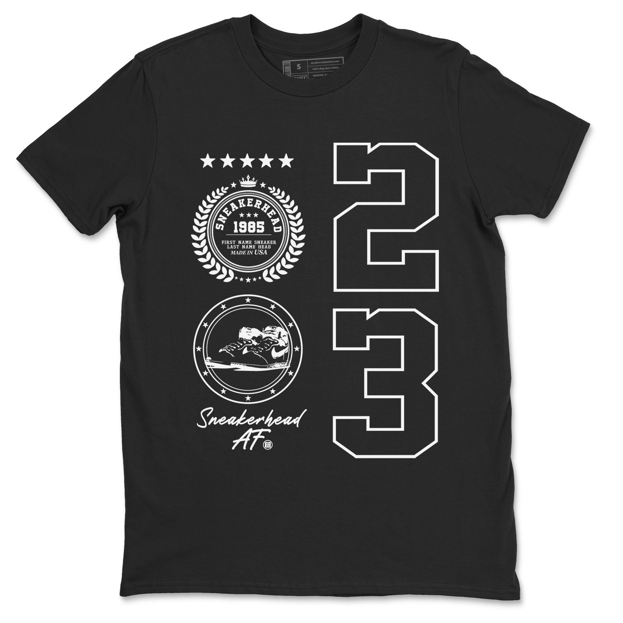 snkmatch Emblem snkmatch Tees - Air Jordan 1 Black White
