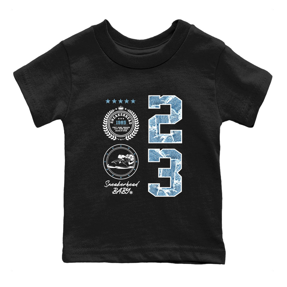 snkmatch Emblem snkmatch Tees Kids - Air Jordan 1 Denim 2024