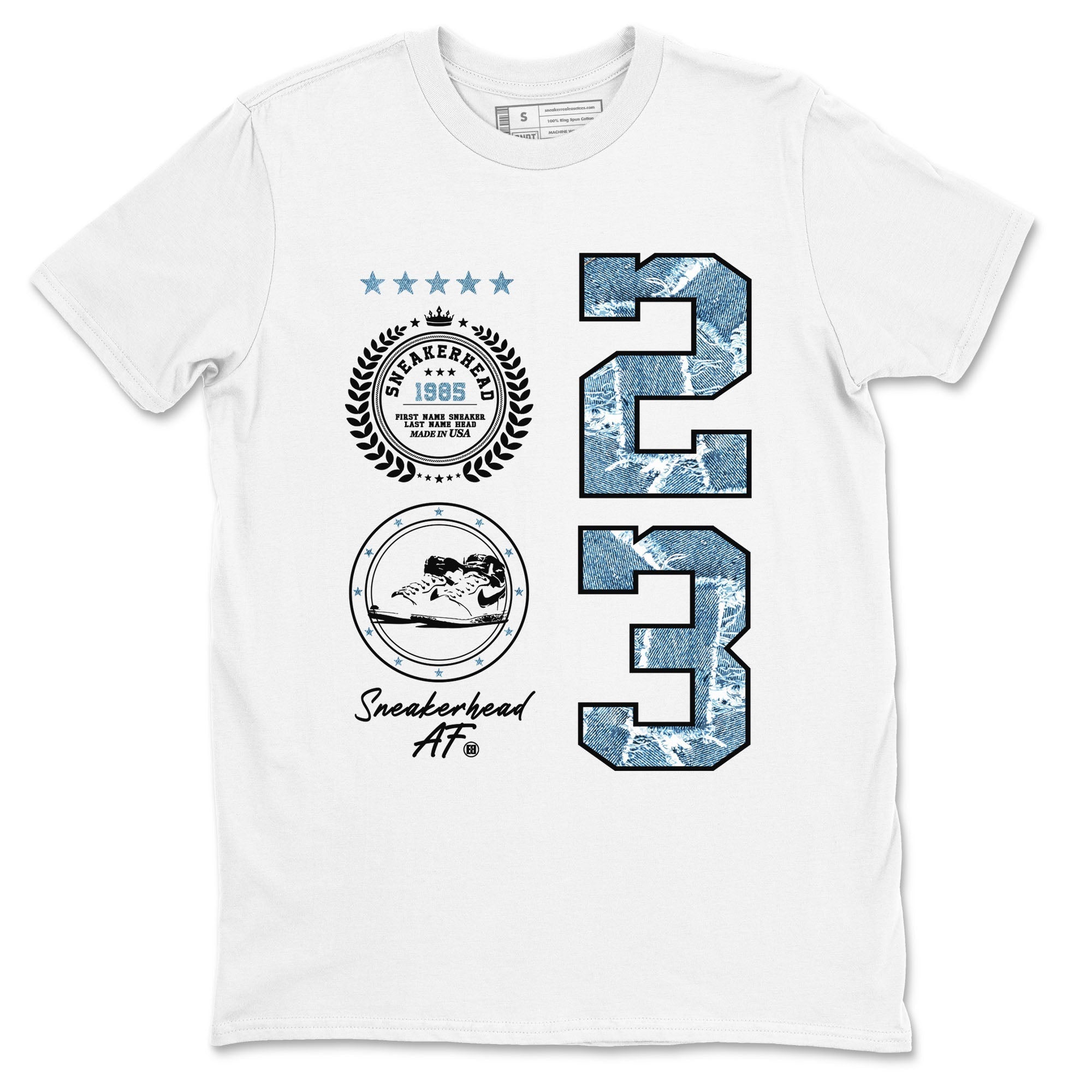snkmatch Emblem snkmatch Tees - Air Jordan 1 Denim 2024