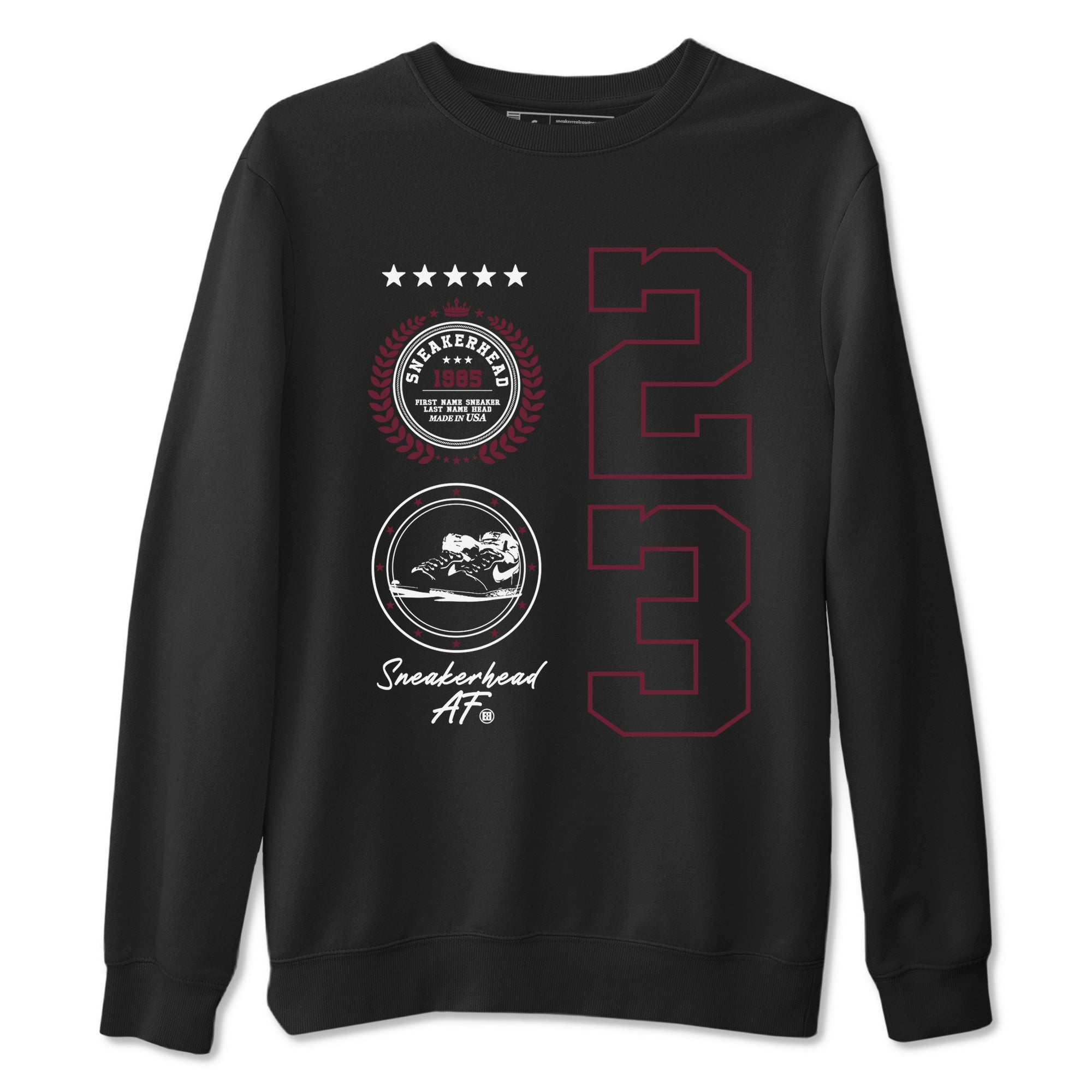 snkmatch Emblem snkmatch Tees - Air Jordan 1 Metallic Burgundy
