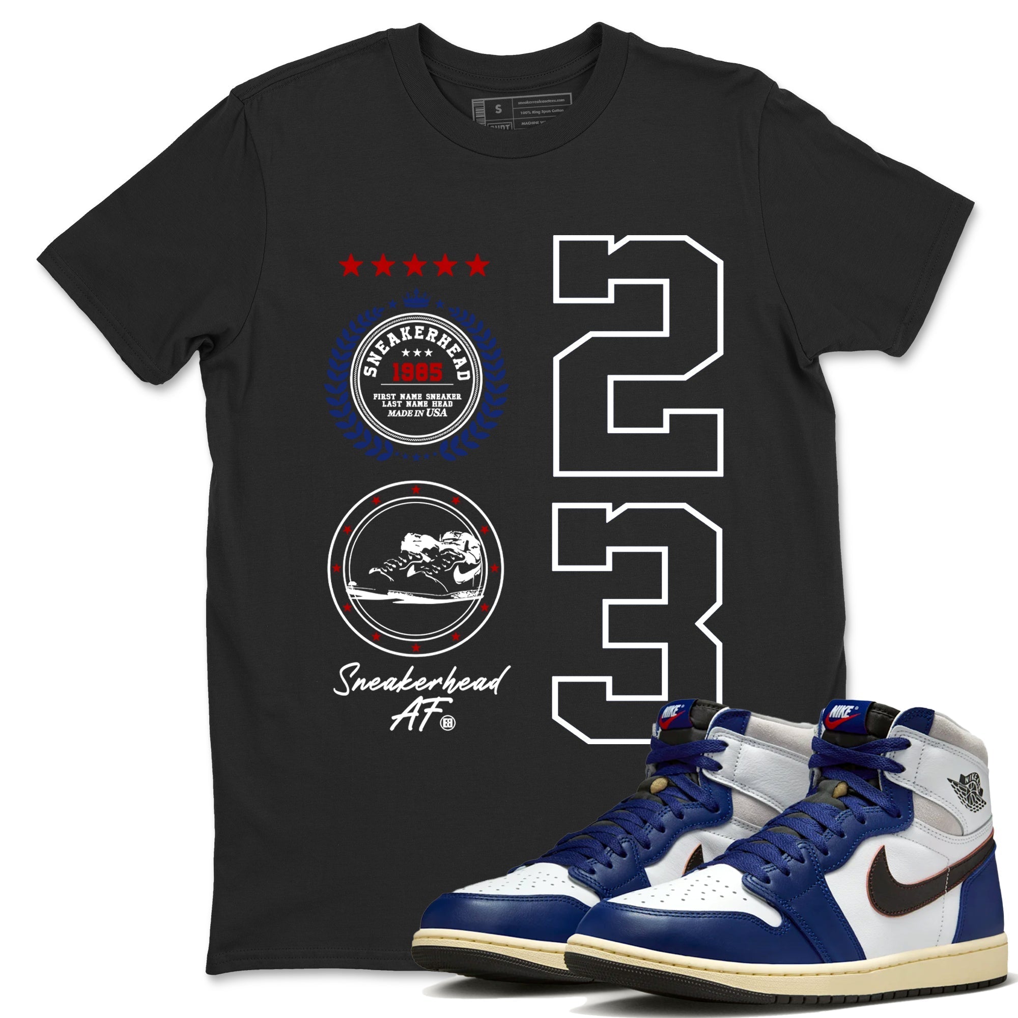 snkmatch Emblem snkmatch Tees - Air Jordan 1 Rare Air