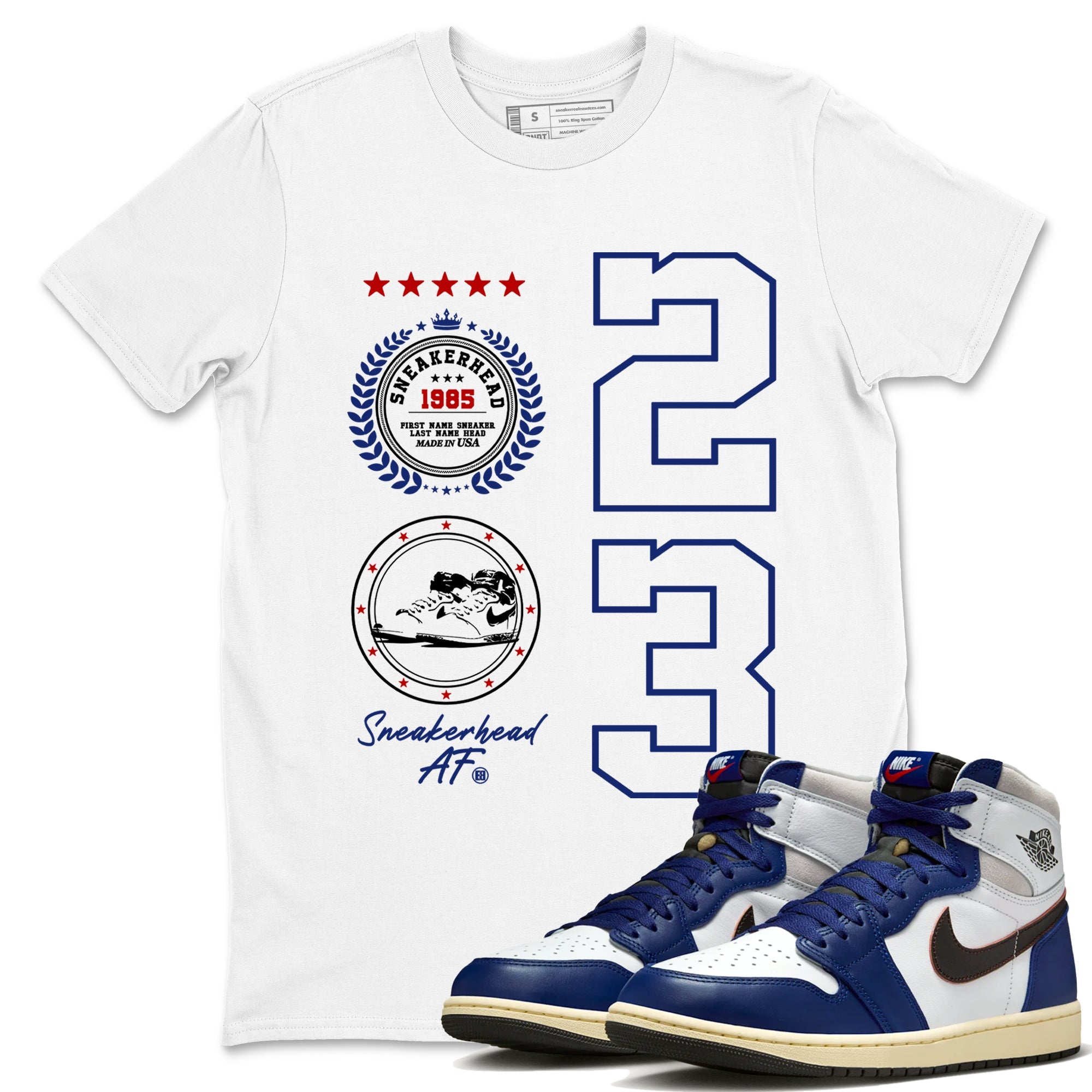 snkmatch Emblem snkmatch Tees - Air Jordan 1 Rare Air