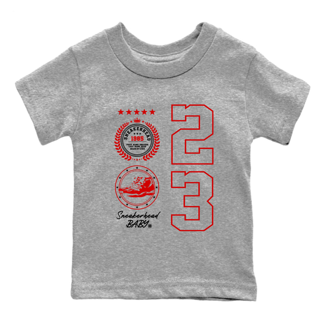 snkmatch Emblem snkmatch Tees Kids - Air Jordan 11 Bred Velvet