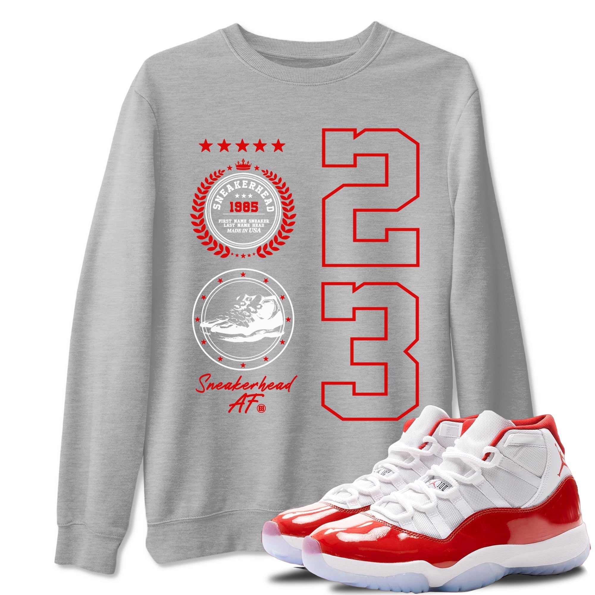 snkmatch Emblem snkmatch Tees - Air Jordan 11 Cherry