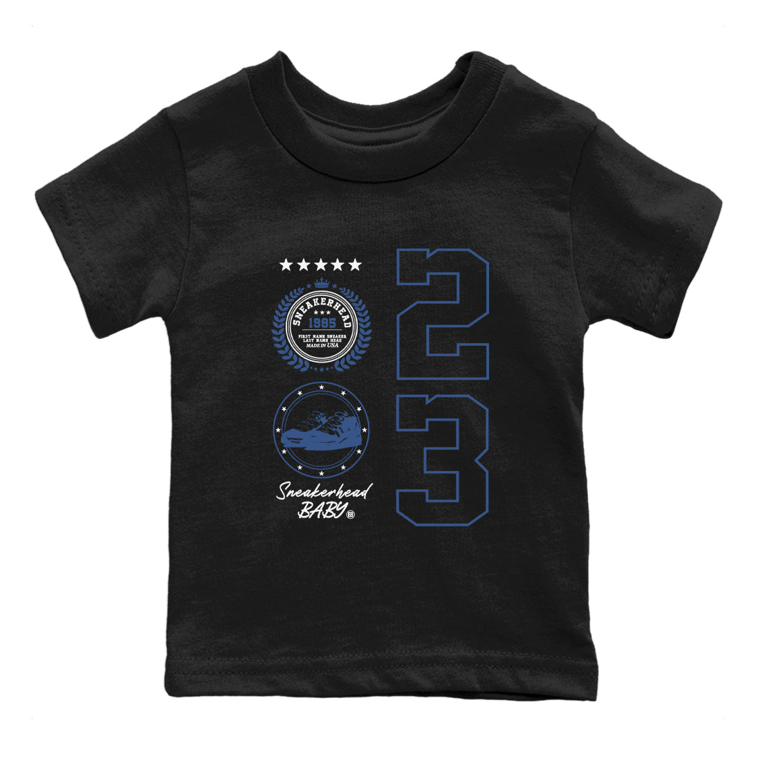 snkmatch Emblem snkmatch Tees Kids - Air Jordan 11 Diffused Blue
