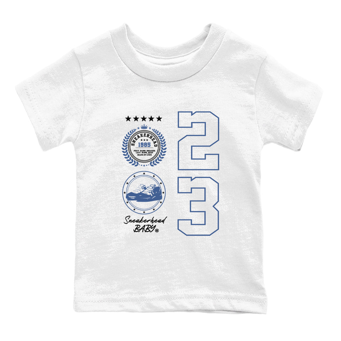 snkmatch Emblem snkmatch Tees Kids - Air Jordan 11 Diffused Blue