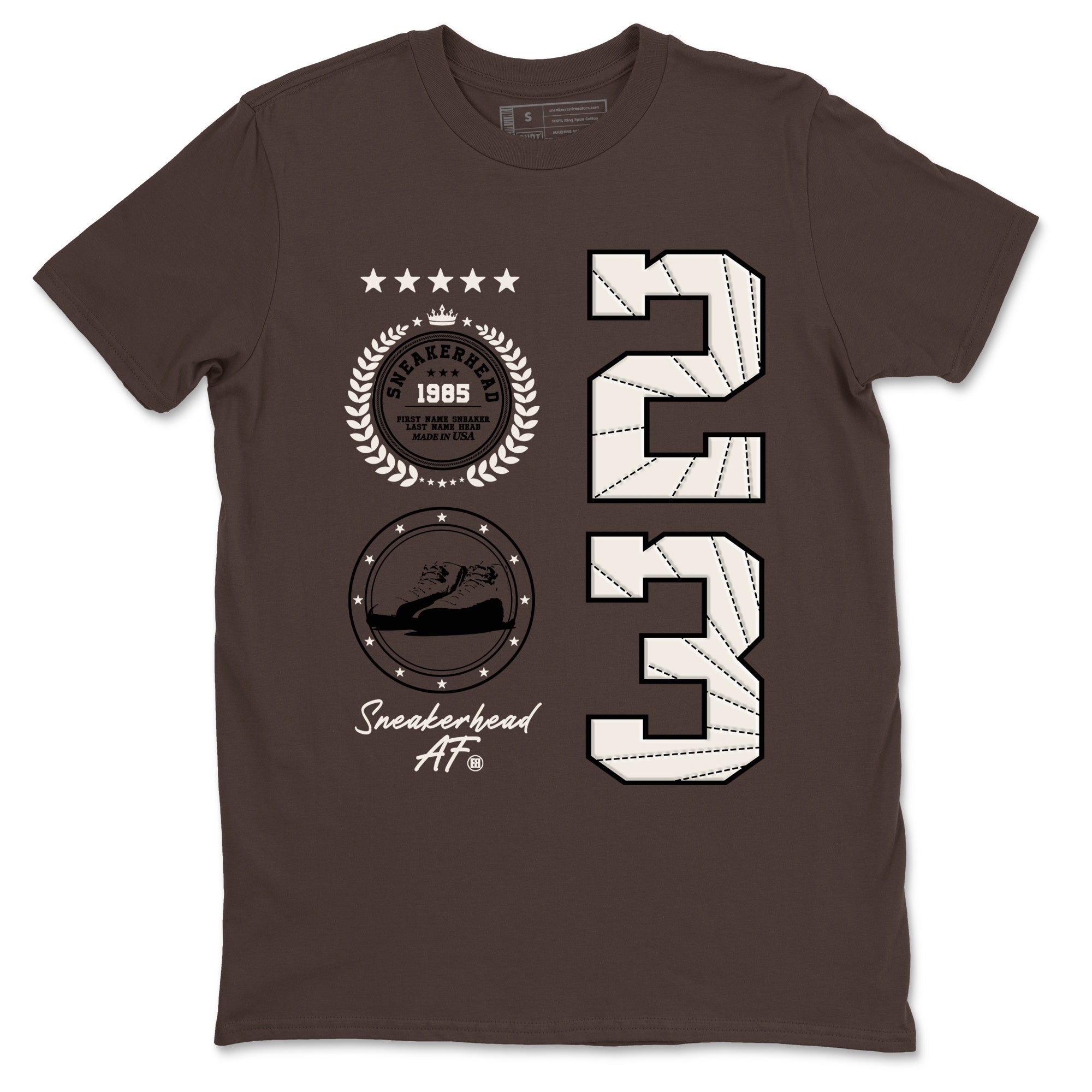 snkmatch Emblem snkmatch Tees - Air Jordan 12 Baroque Brown