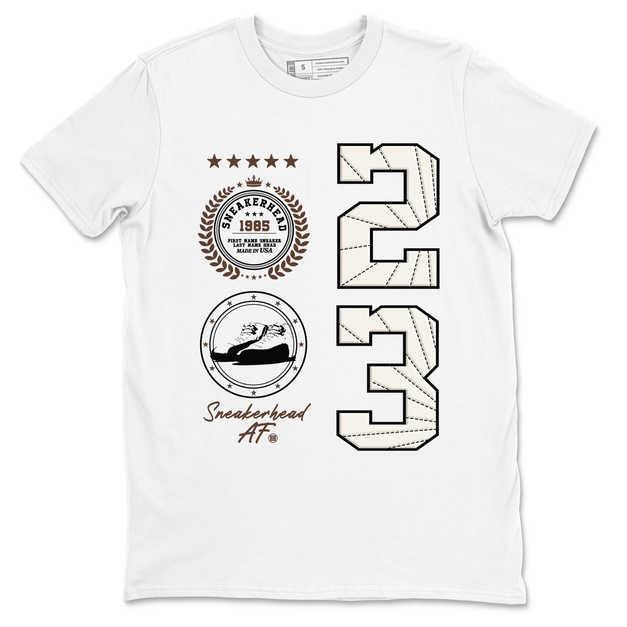 snkmatch Emblem snkmatch Tees - Air Jordan 12 Baroque Brown
