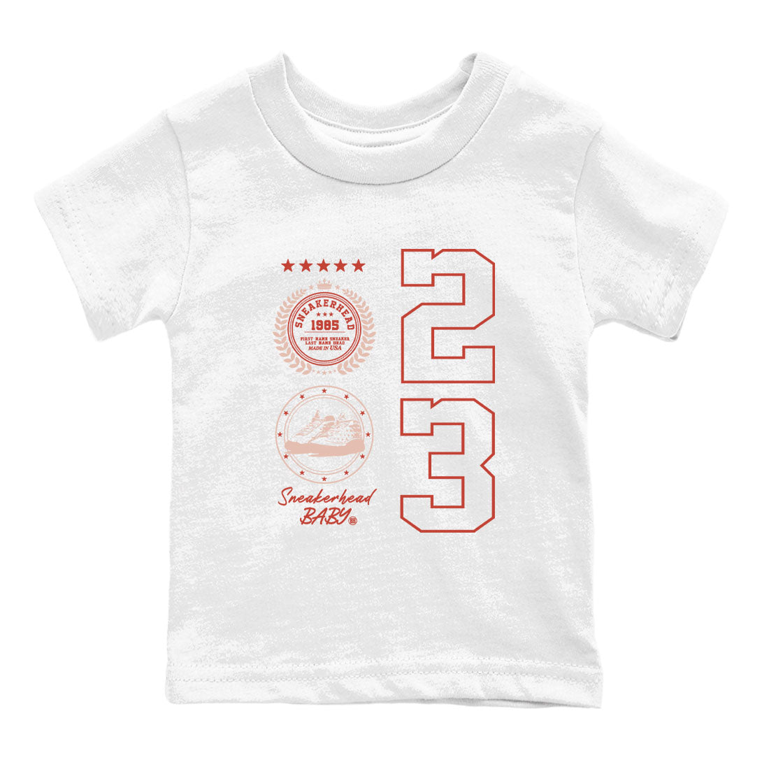 snkmatch Emblem snkmatch Tees Kids - Air Jordan 13 Dune Red