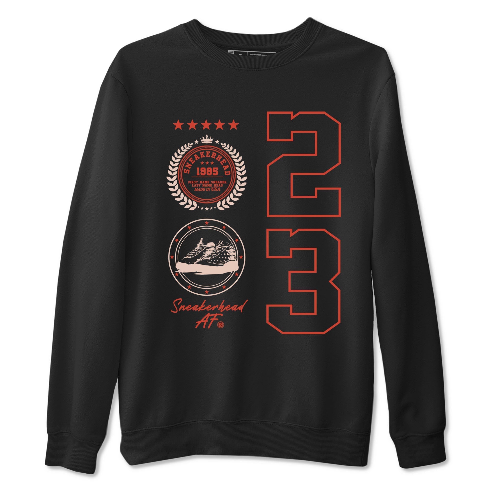 snkmatch Emblem snkmatch Tees - Air Jordan 13 Dune Red