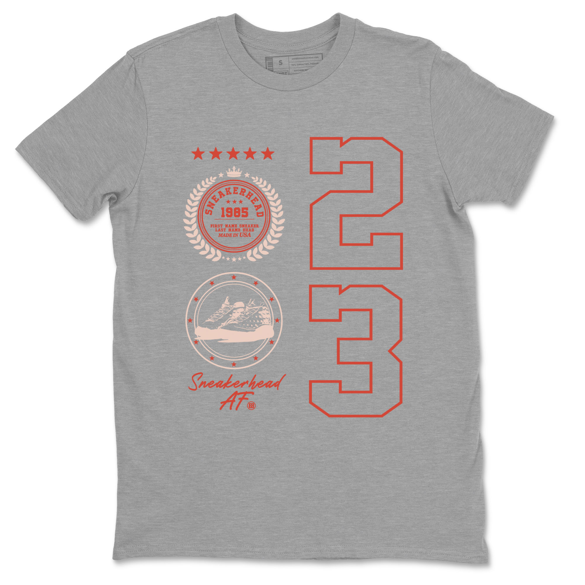 snkmatch Emblem snkmatch Tees - Air Jordan 13 Dune Red