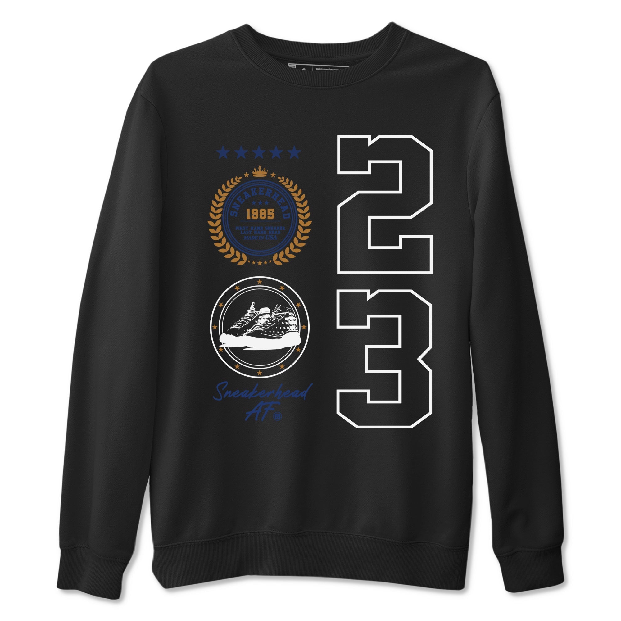 snkmatch Emblem snkmatch Tees - Air Jordan 13 Midnight Navy