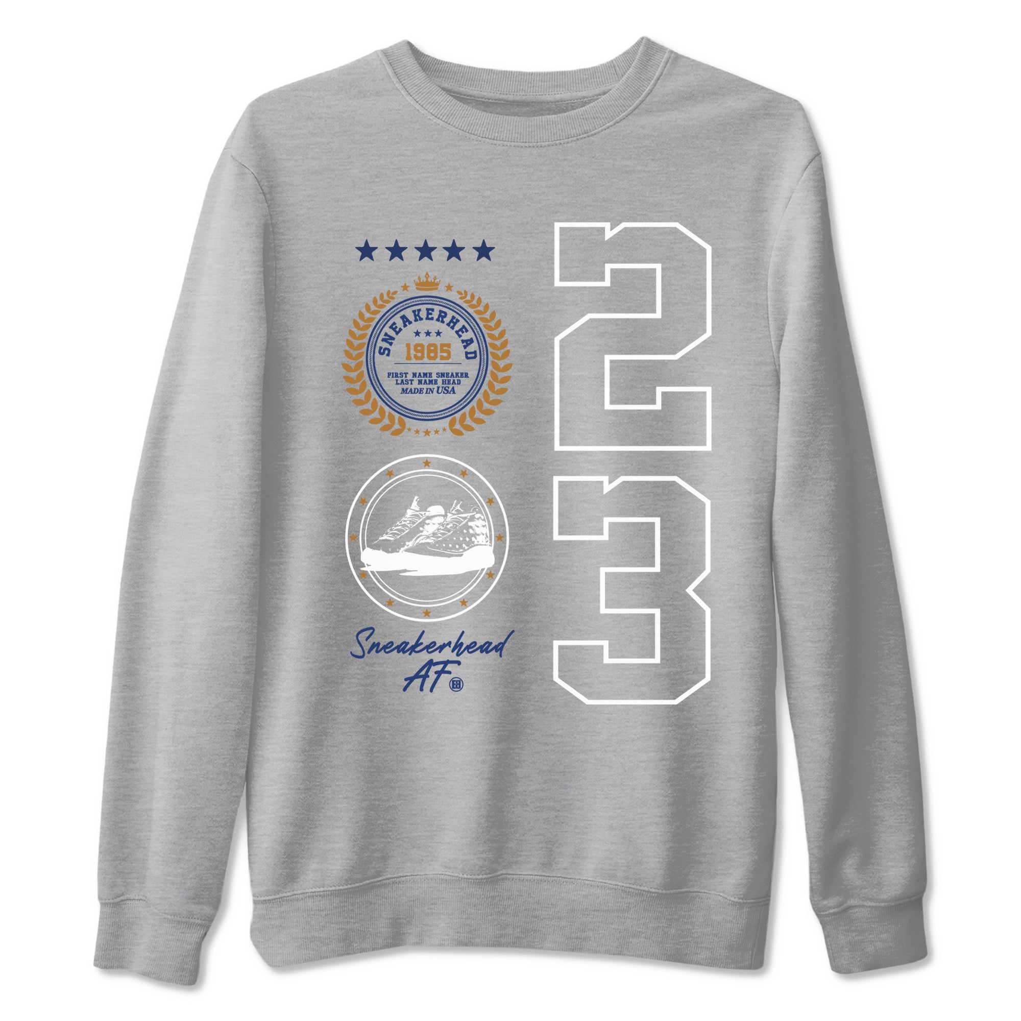 snkmatch Emblem snkmatch Tees - Air Jordan 13 Midnight Navy