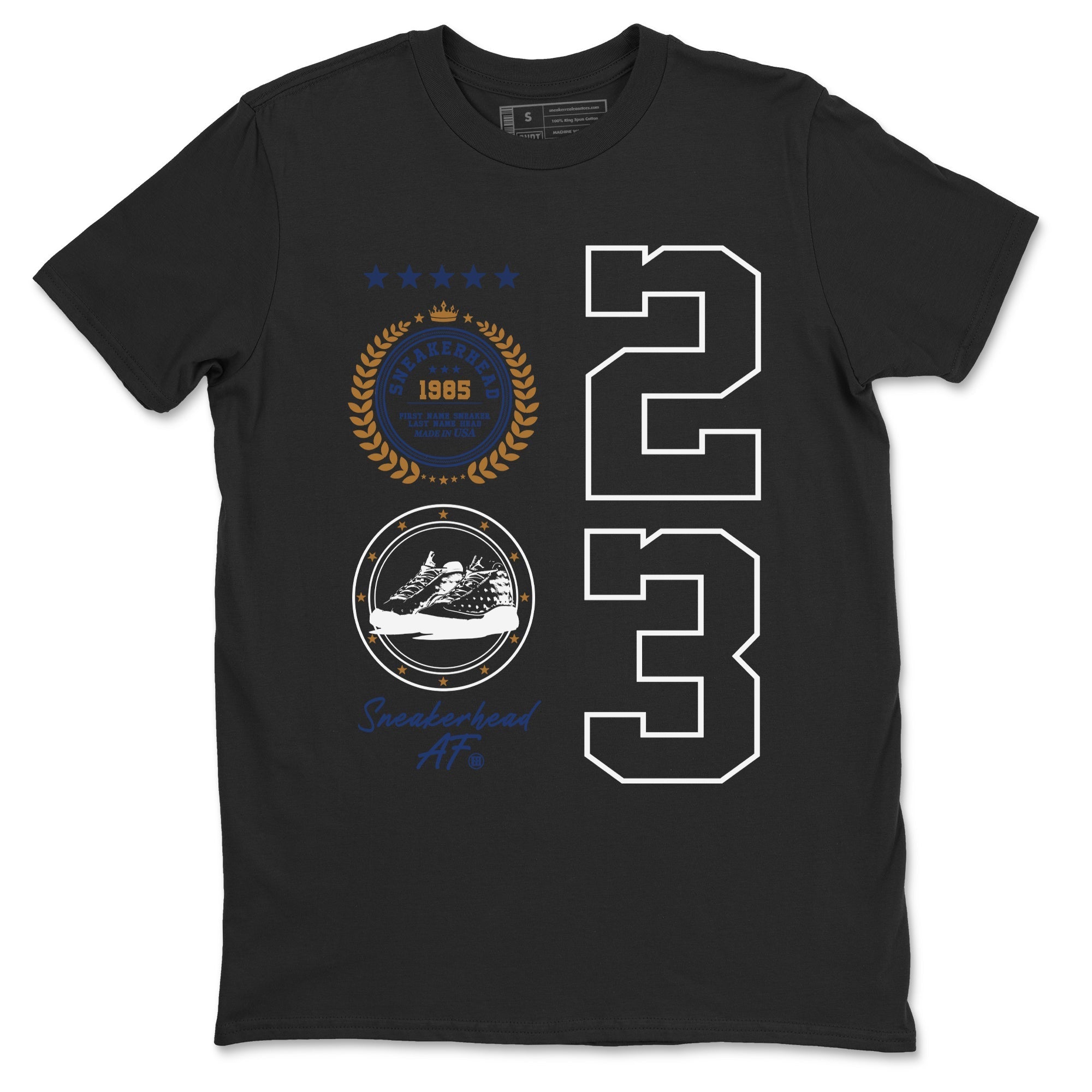 snkmatch Emblem snkmatch Tees - Air Jordan 13 Midnight Navy