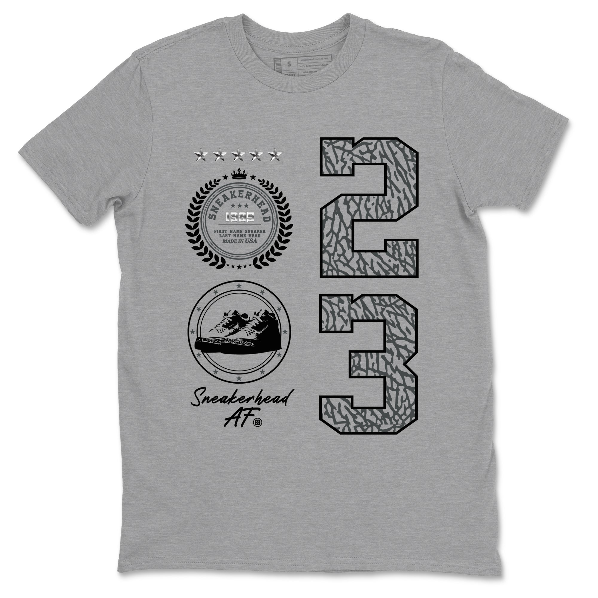 snkmatch Emblem snkmatch Tees - Air Jordan 3 Black Cat