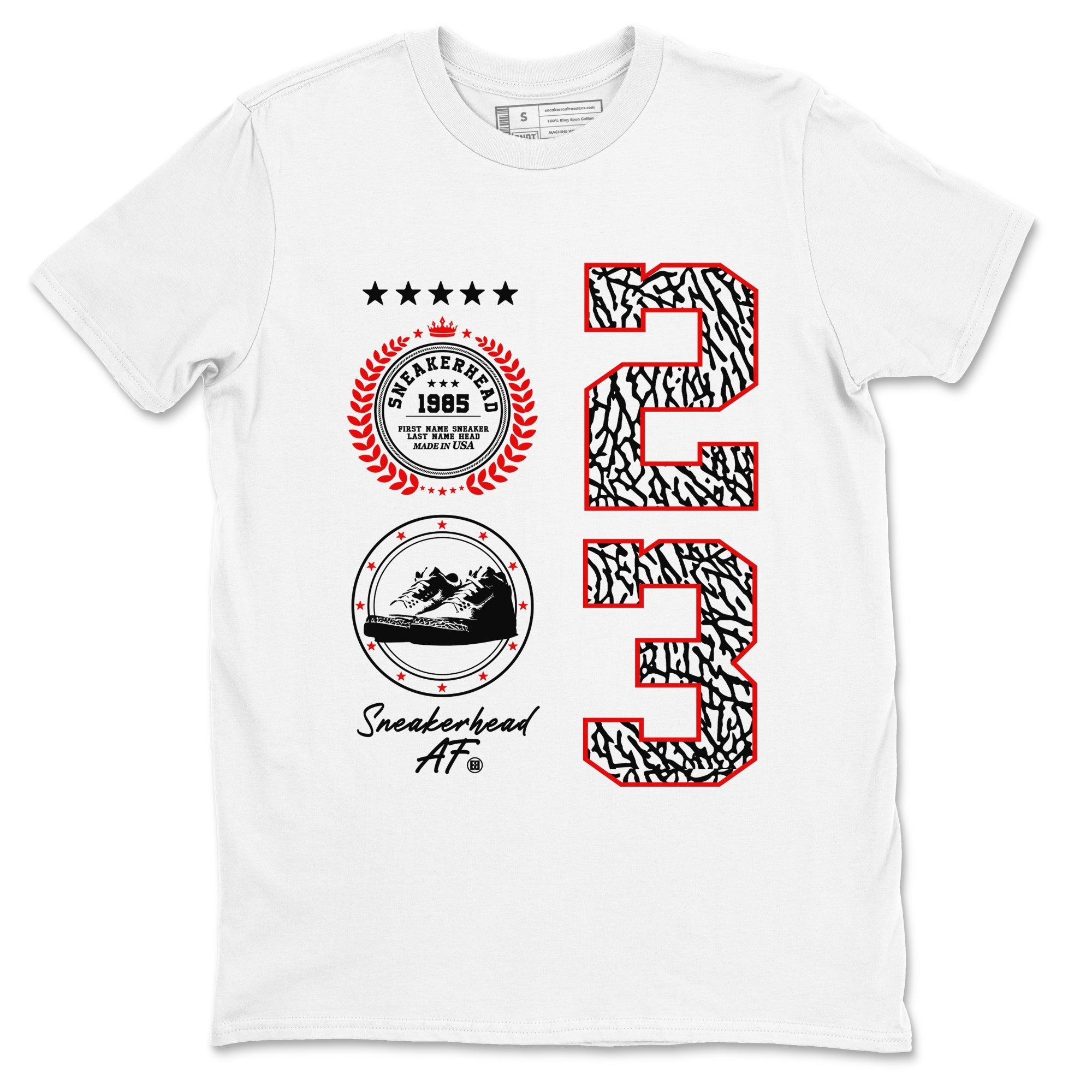 snkmatch Emblem snkmatch Tees - Air Jordan 3 Black Cement
