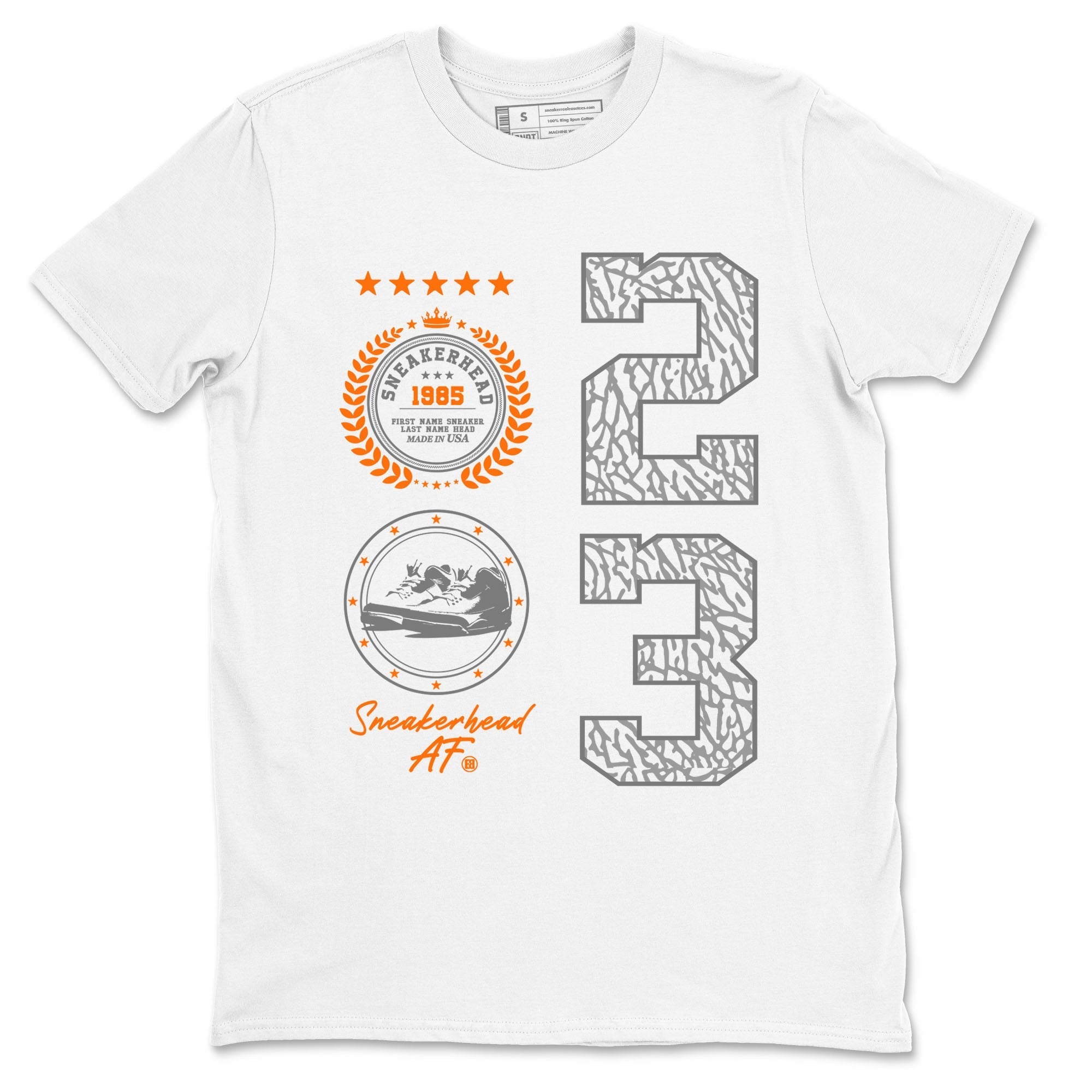 snkmatch Emblem snkmatch Tees - Air Jordan 3 Georgia Peach