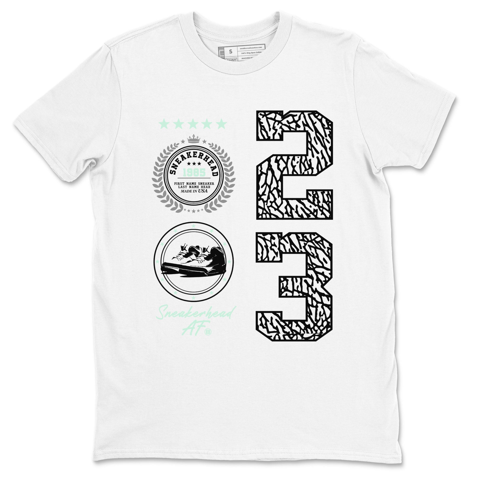 snkmatch Emblem snkmatch Tees - Air Jordan 3 Green Glow
