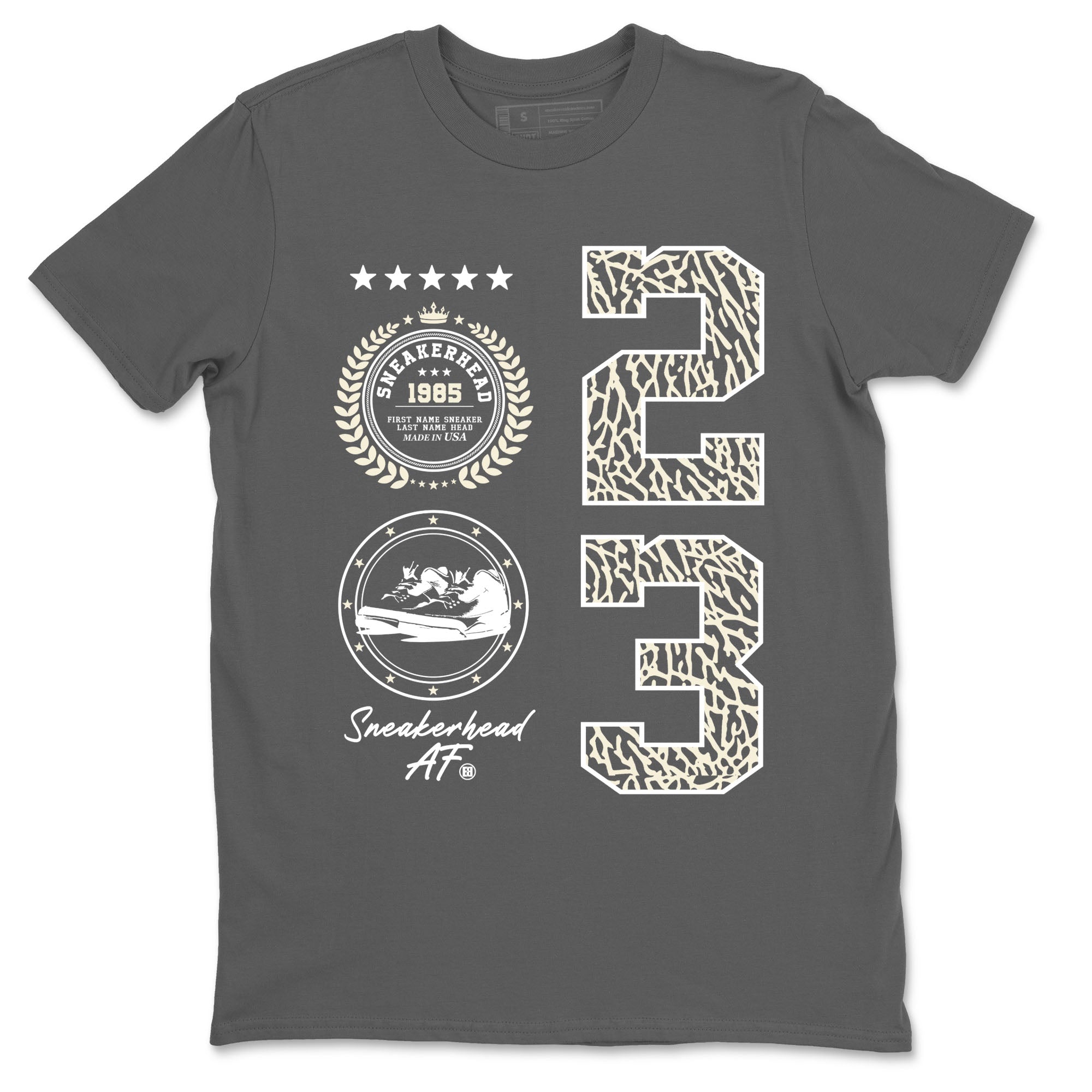 snkmatch Emblem snkmatch Tees - Air Jordan 3 Ivory