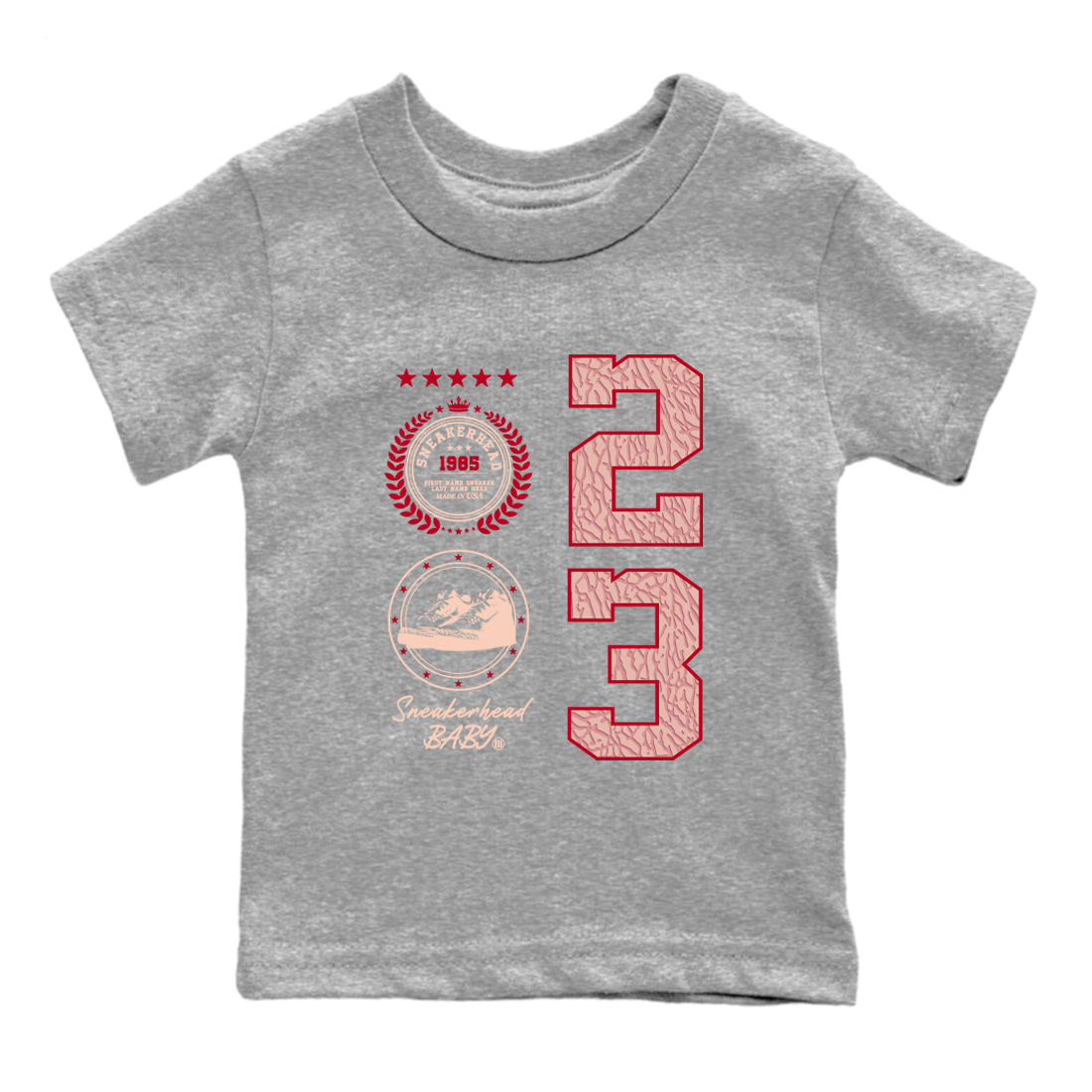 snkmatch Emblem snkmatch Tees Kids - Air Jordan 3 Valentines Day