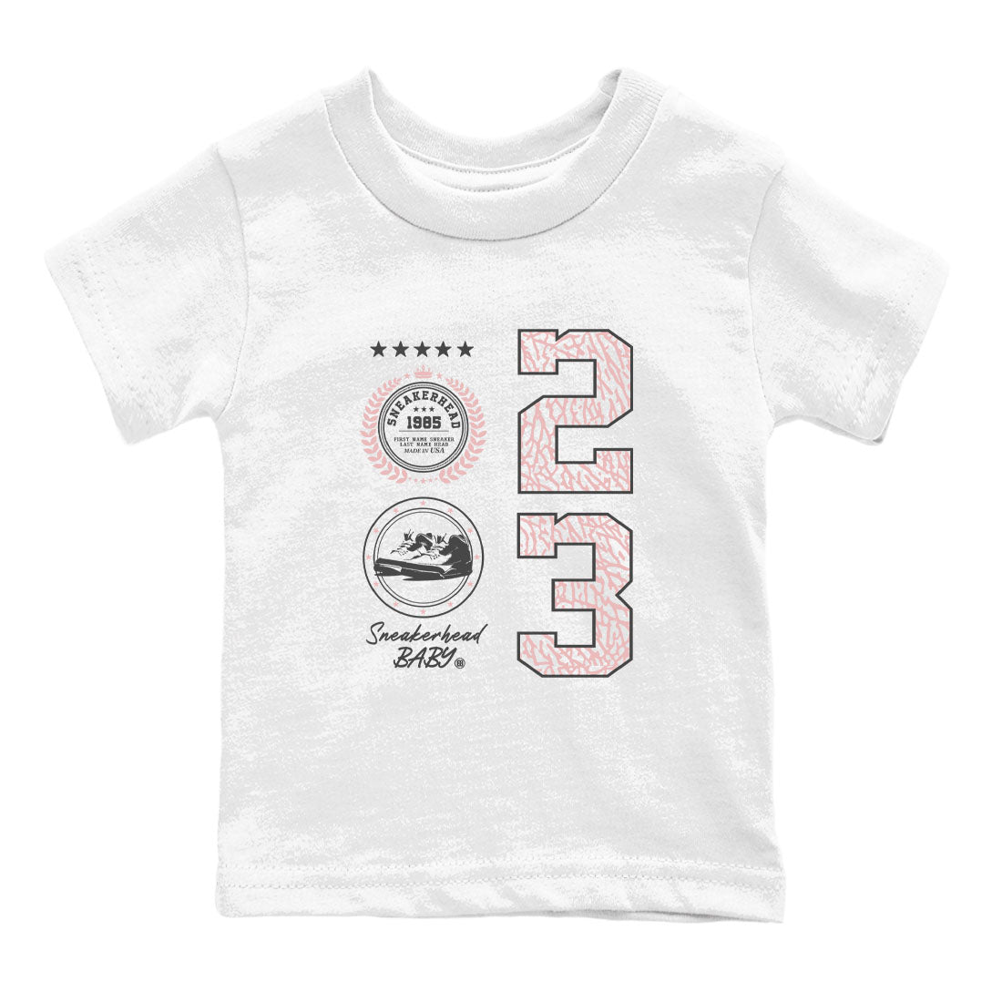 snkmatch Emblem snkmatch Tees Kids - Air Jordan 3 Vintage Floral