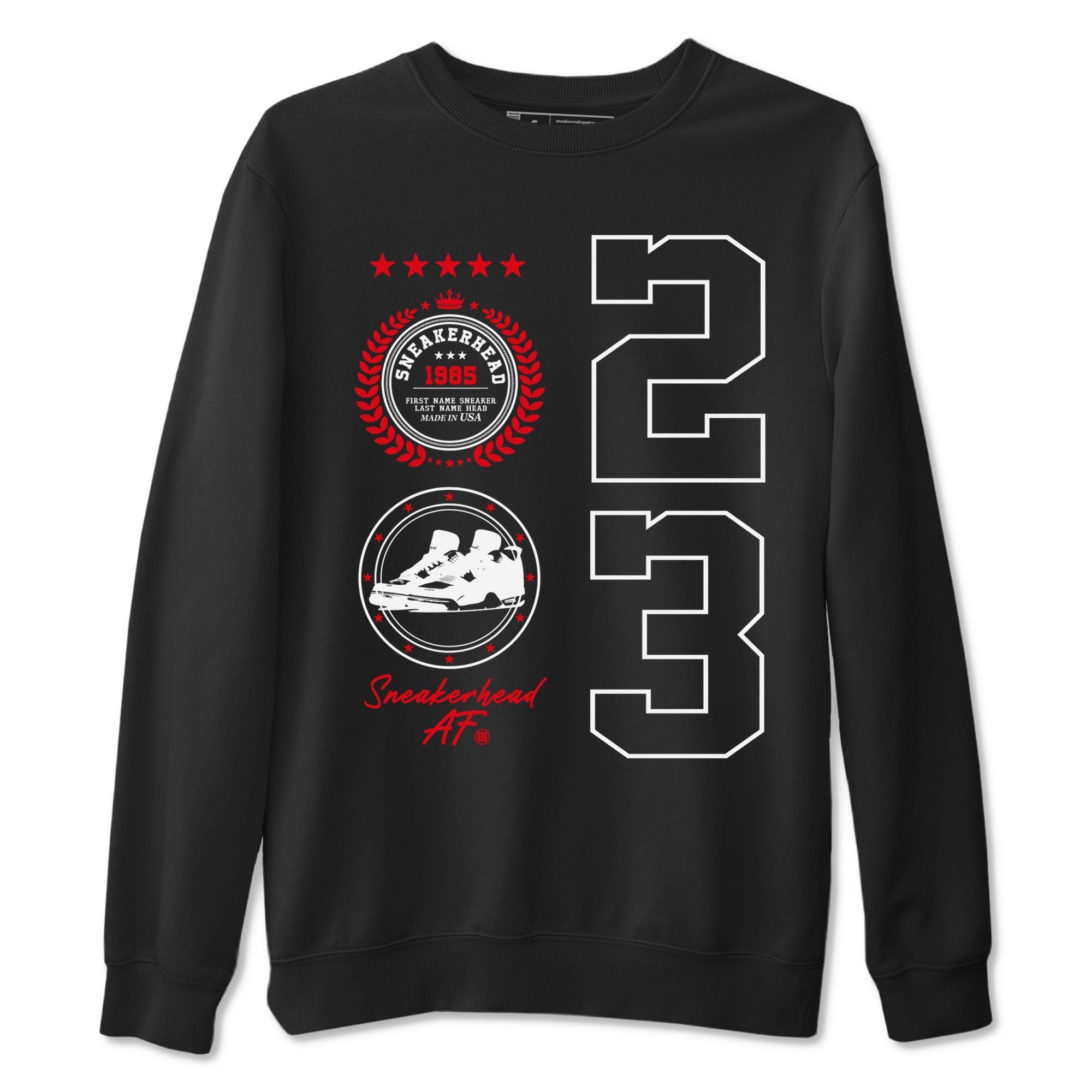 snkmatch Emblem snkmatch Tees - Air Jordan 4 Bred Reimagined