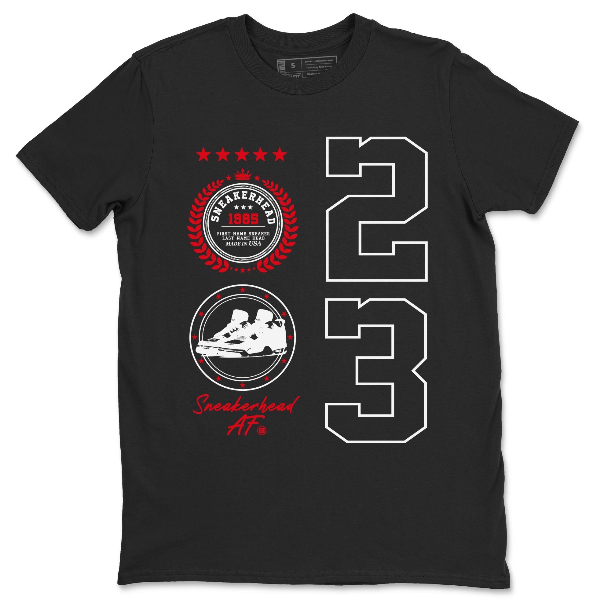 snkmatch Emblem snkmatch Tees - Air Jordan 4 Bred Reimagined