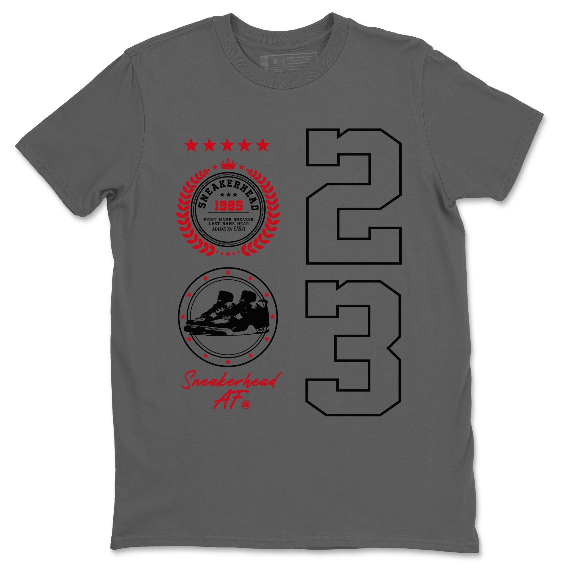 snkmatch Emblem snkmatch Tees - Air Jordan 4 Bred Reimagined
