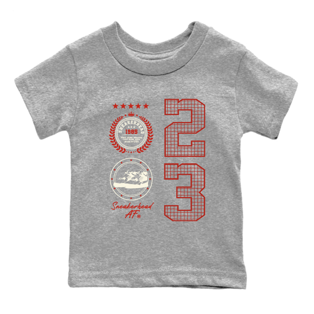 snkmatch Emblem snkmatch Tees Kids - Air Jordan 4 Brick By Brick