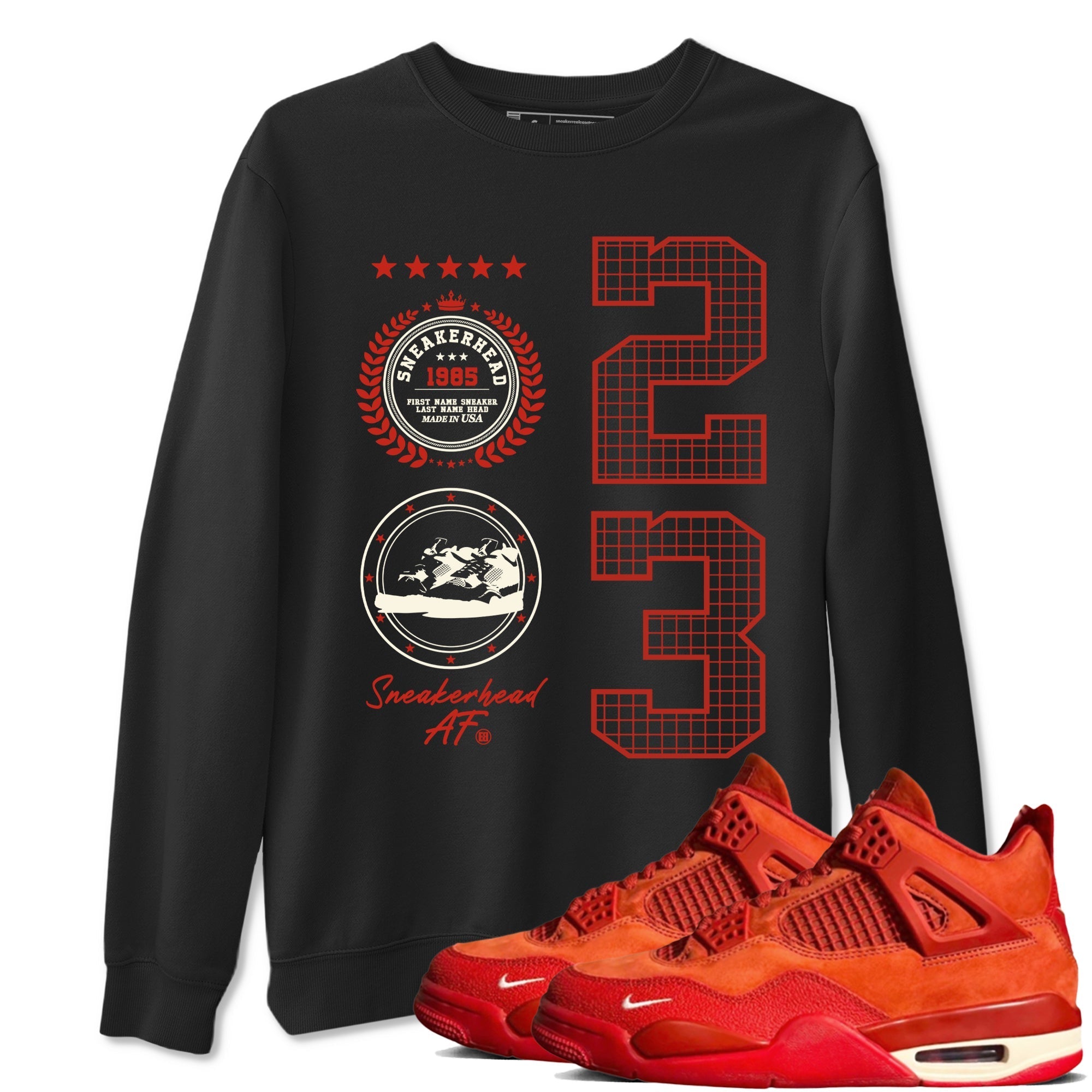 snkmatch Emblem snkmatch Tees - Air Jordan 4 Brick By Brick