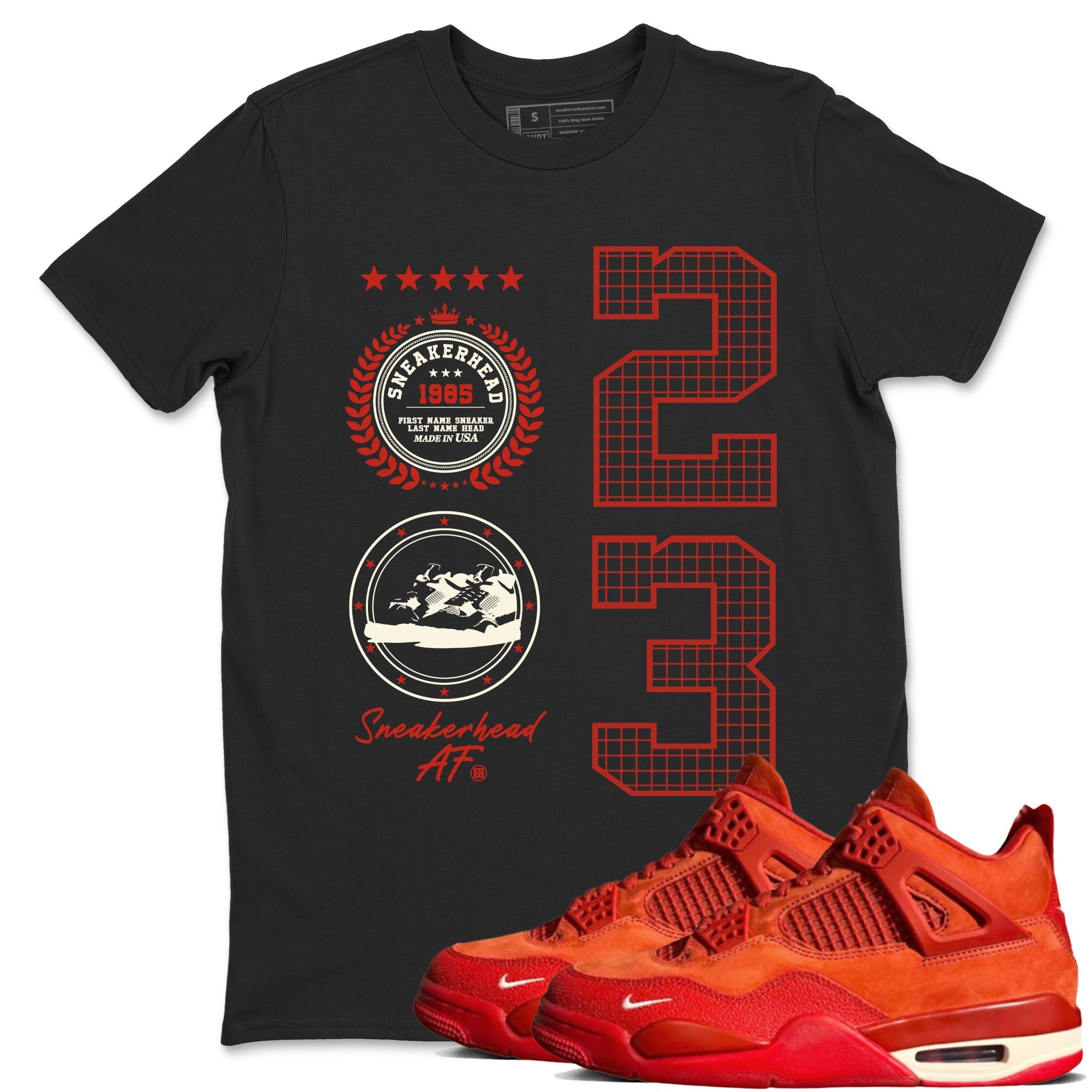 snkmatch Emblem snkmatch Tees - Air Jordan 4 Brick By Brick