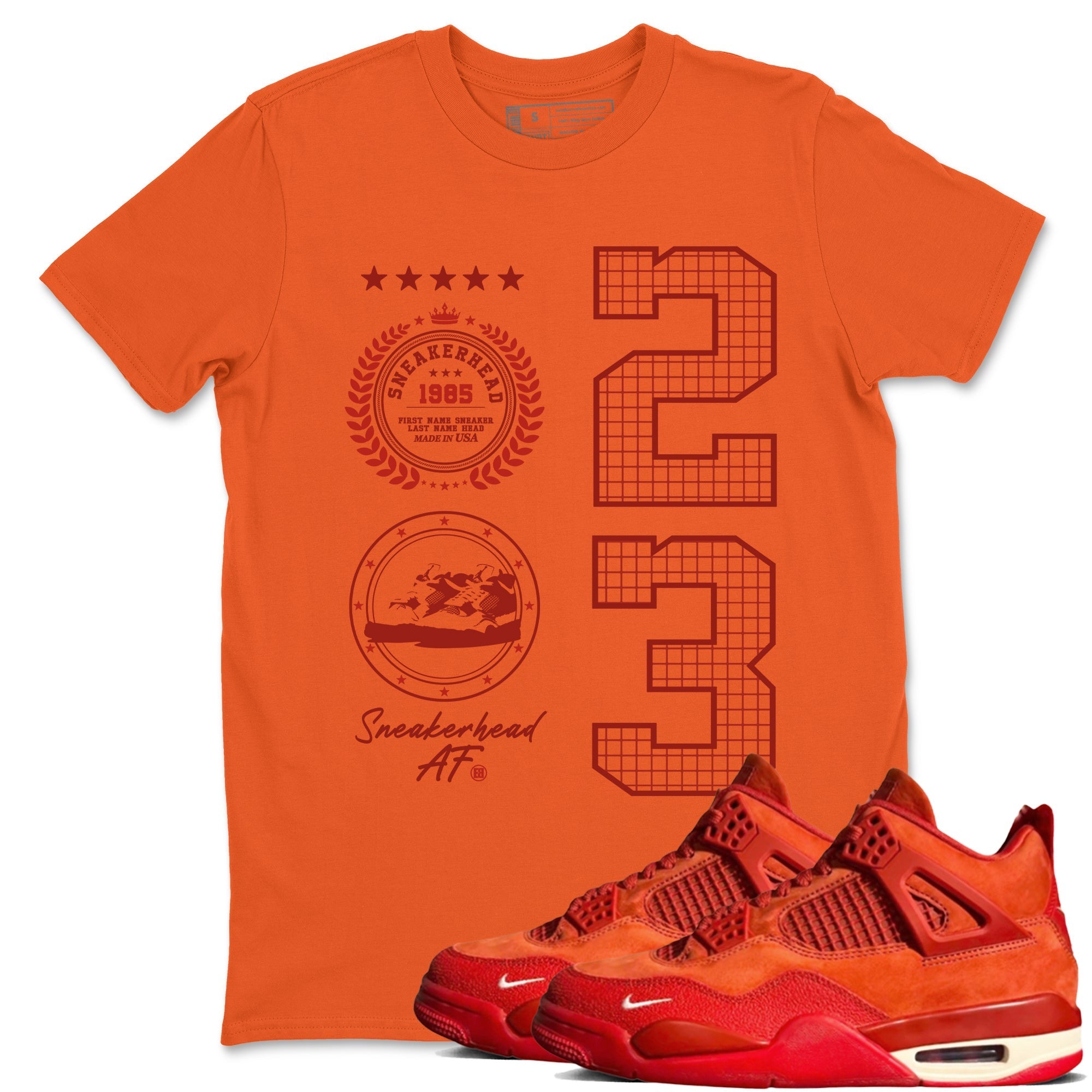 snkmatch Emblem snkmatch Tees - Air Jordan 4 Brick By Brick
