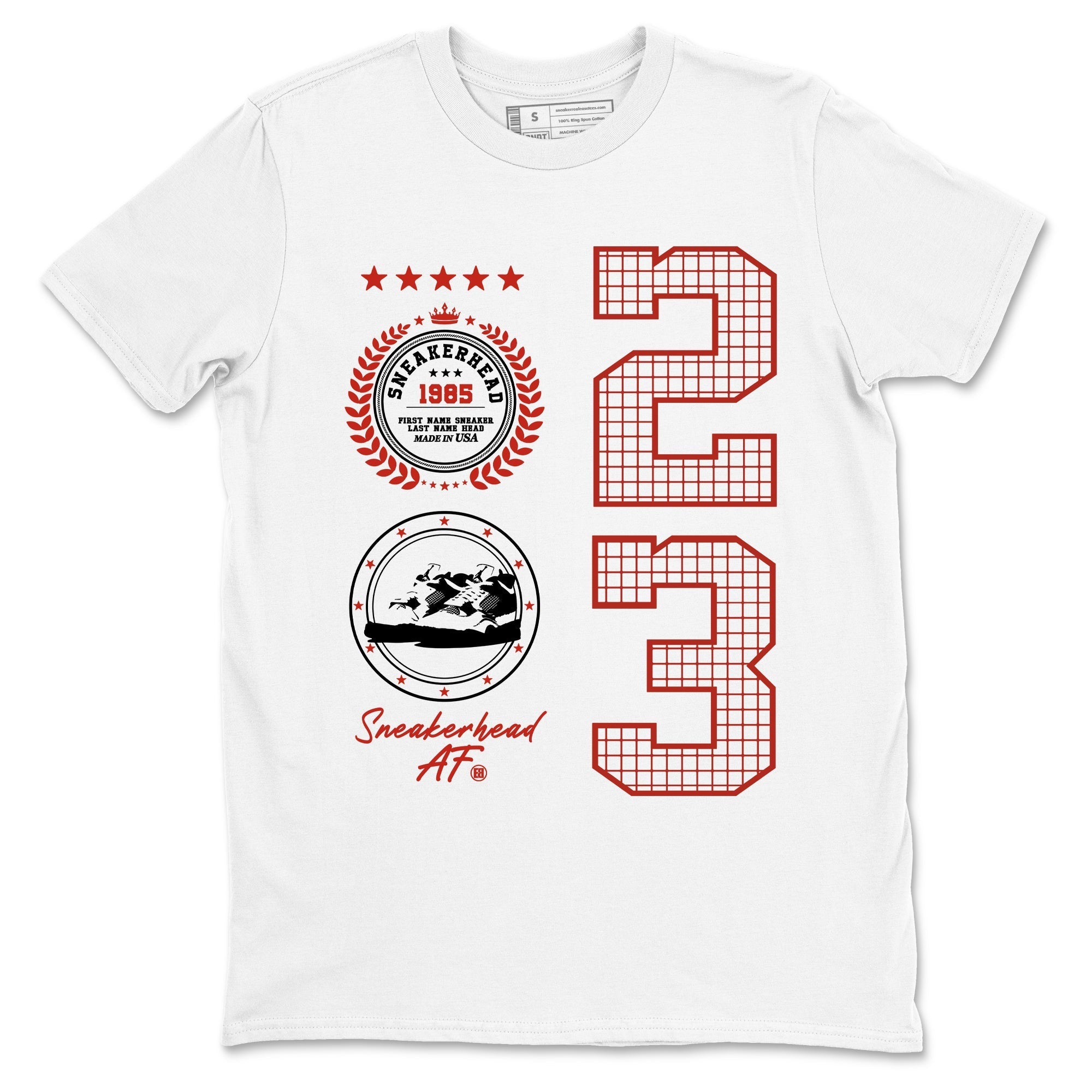 snkmatch Emblem snkmatch Tees - Air Jordan 4 Brick By Brick