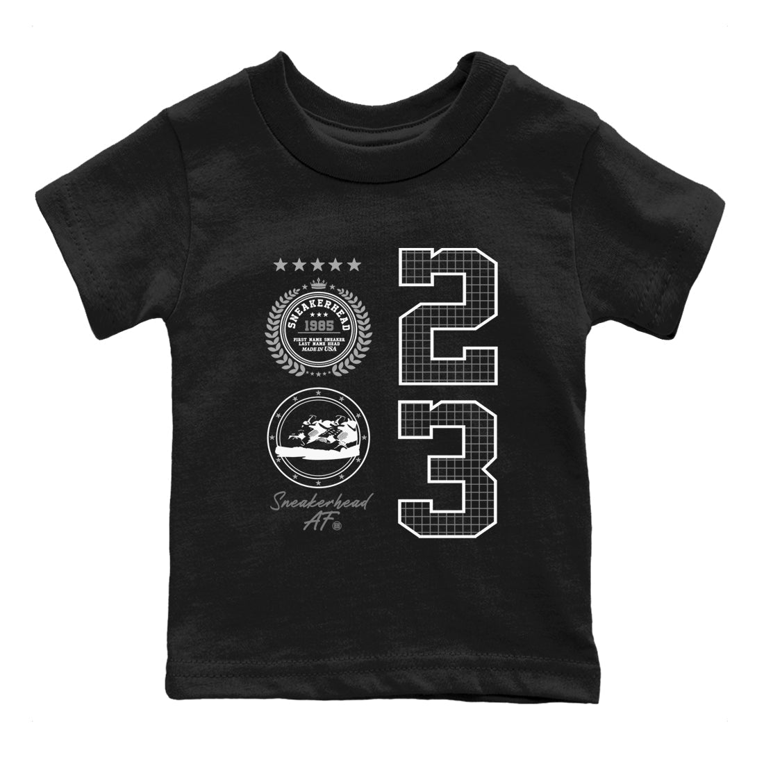 snkmatch Emblem snkmatch Tees Kids - Air Jordan 4 Fear