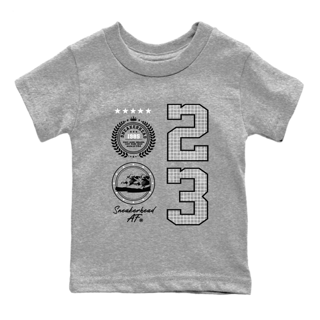 snkmatch Emblem snkmatch Tees Kids - Air Jordan 4 Fear
