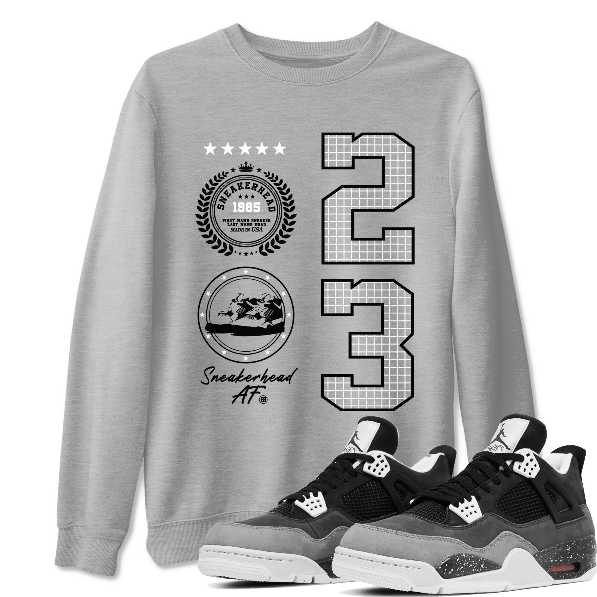 snkmatch Emblem snkmatch Tees - Air Jordan 4 Fear