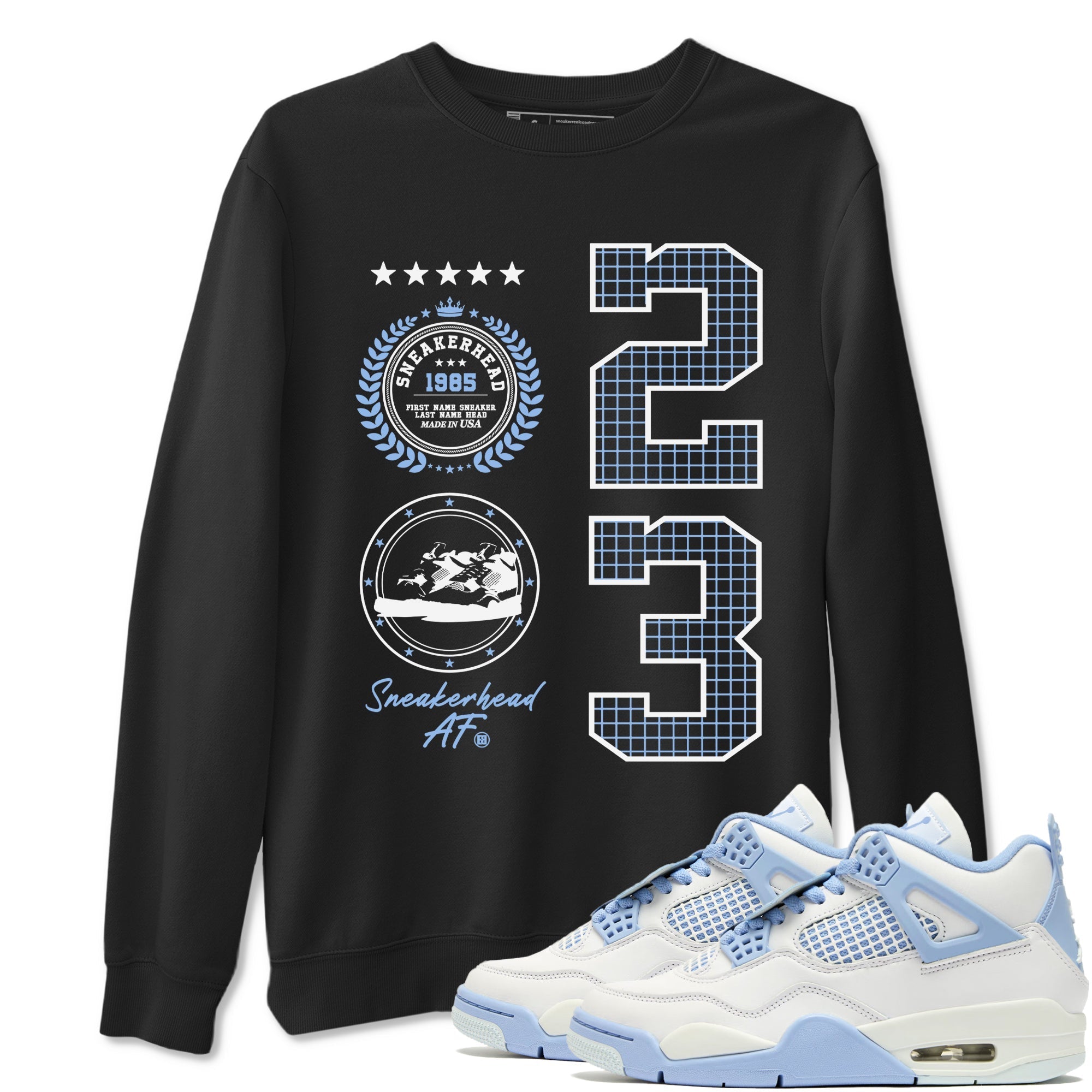 snkmatch Emblem snkmatch Tees - Air Jordan 4 Forget Me Not