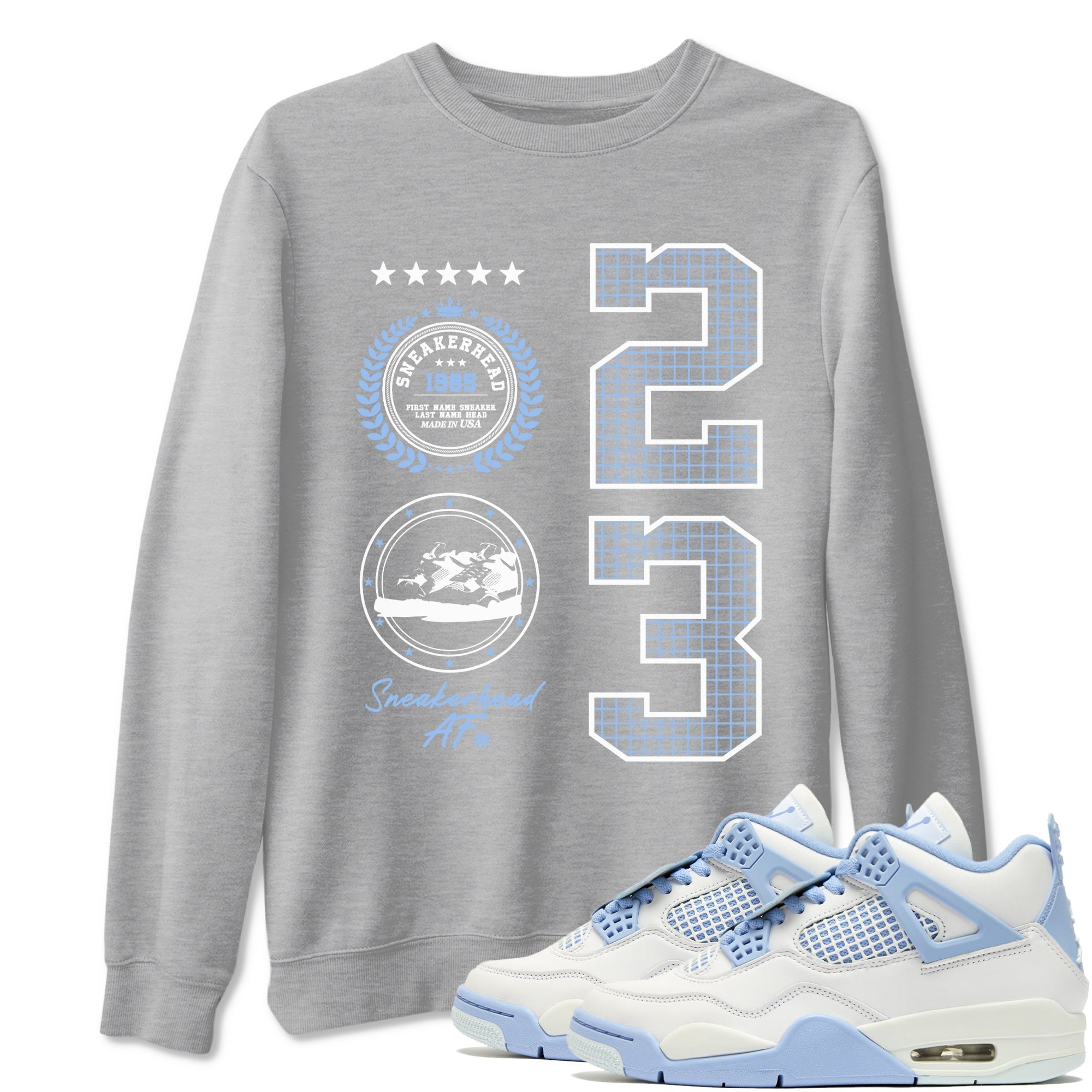 snkmatch Emblem snkmatch Tees - Air Jordan 4 Forget Me Not