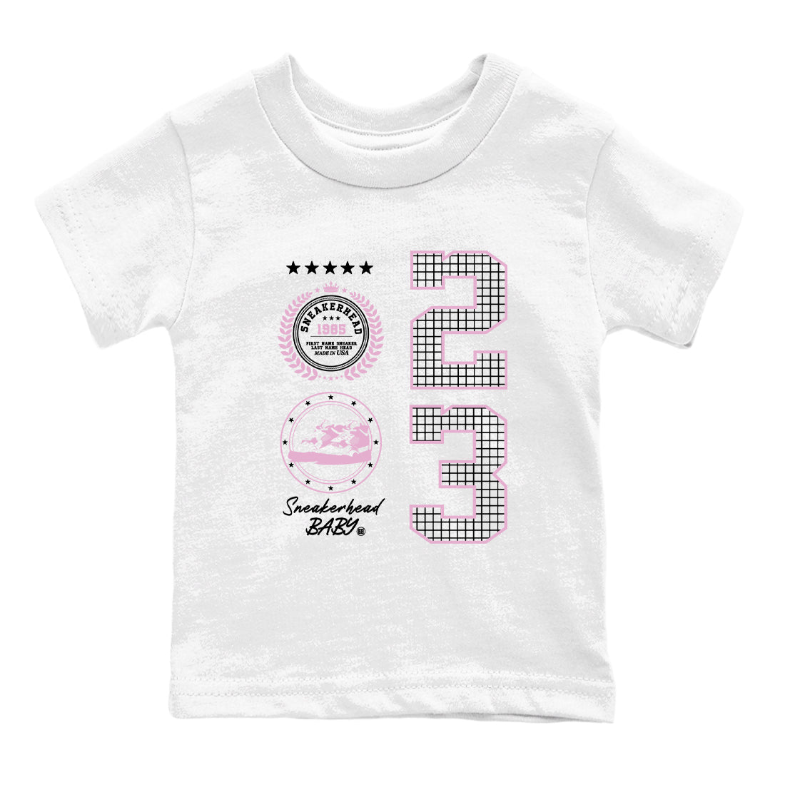 snkmatch Emblem snkmatch Tees Kids - Air Jordan 4 Orchid