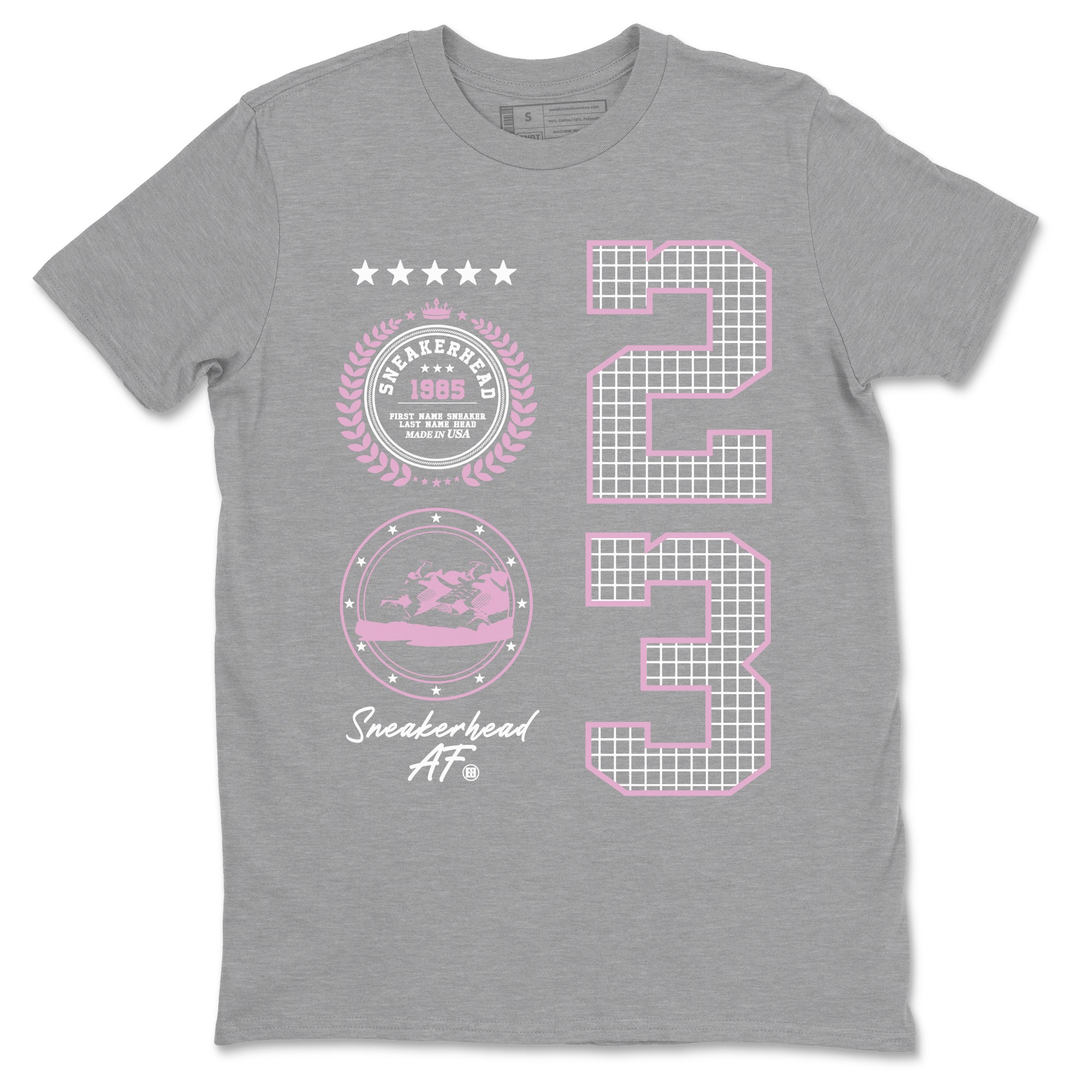 snkmatch Emblem snkmatch Tees - Air Jordan 4 Orchid